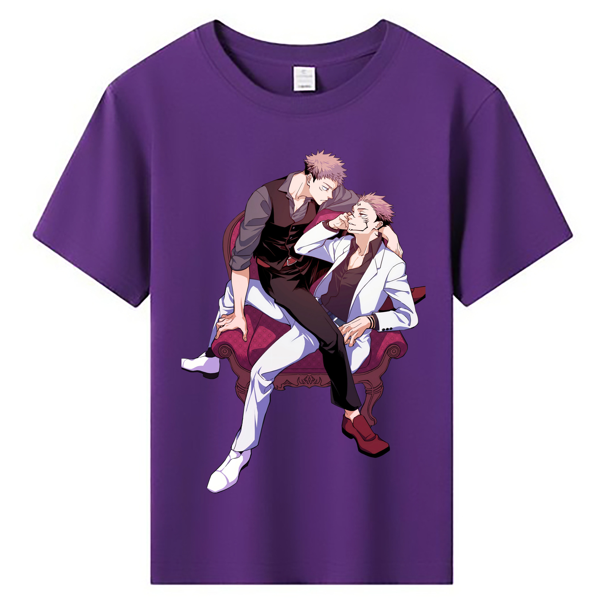 （画像用） 呪術廻戦 Jujutsu Kaisen 綿100％キッズTシャツ（フロントプリント）