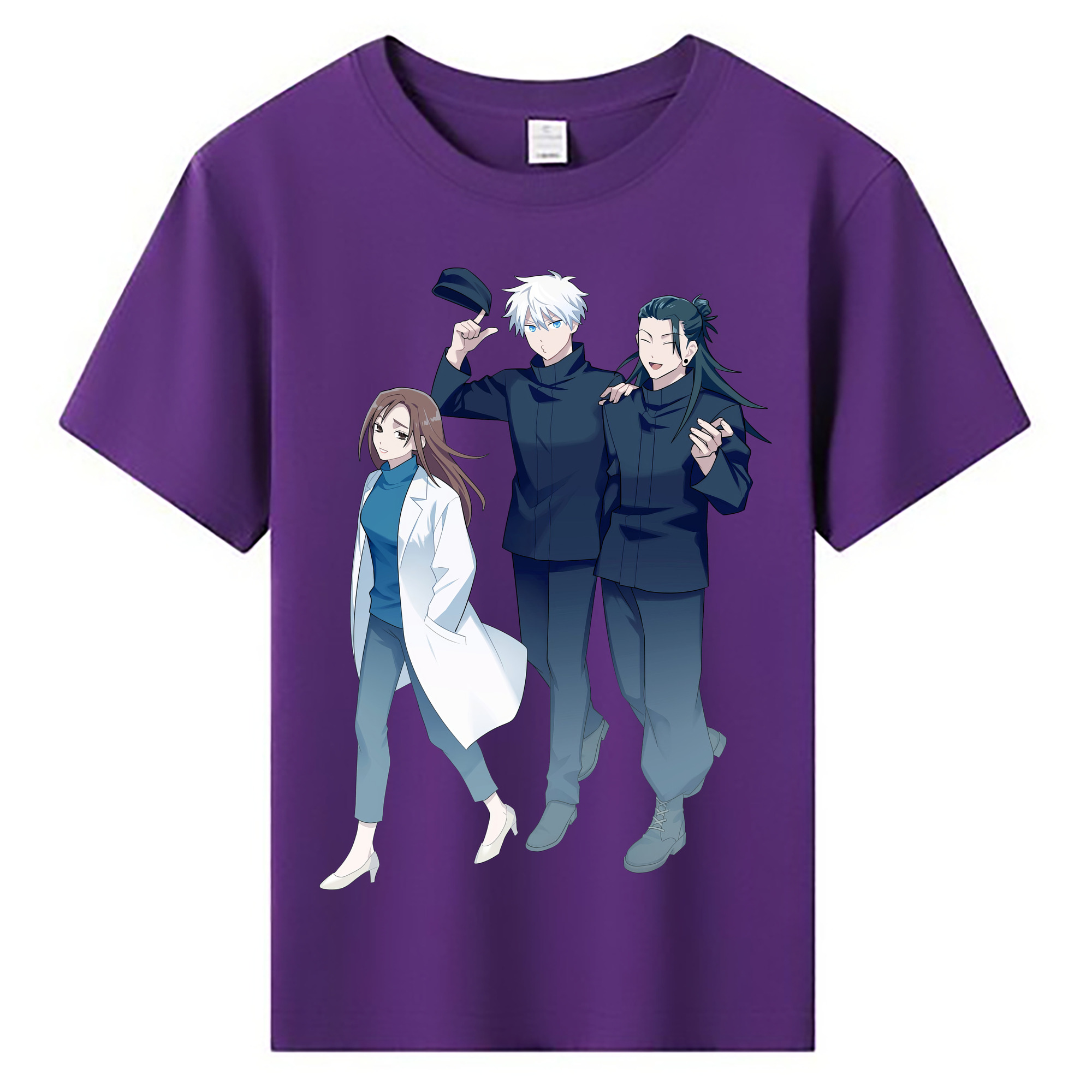 （画像用） 呪術廻戦 Jujutsu Kaisen 綿100％キッズTシャツ（フロントプリント）