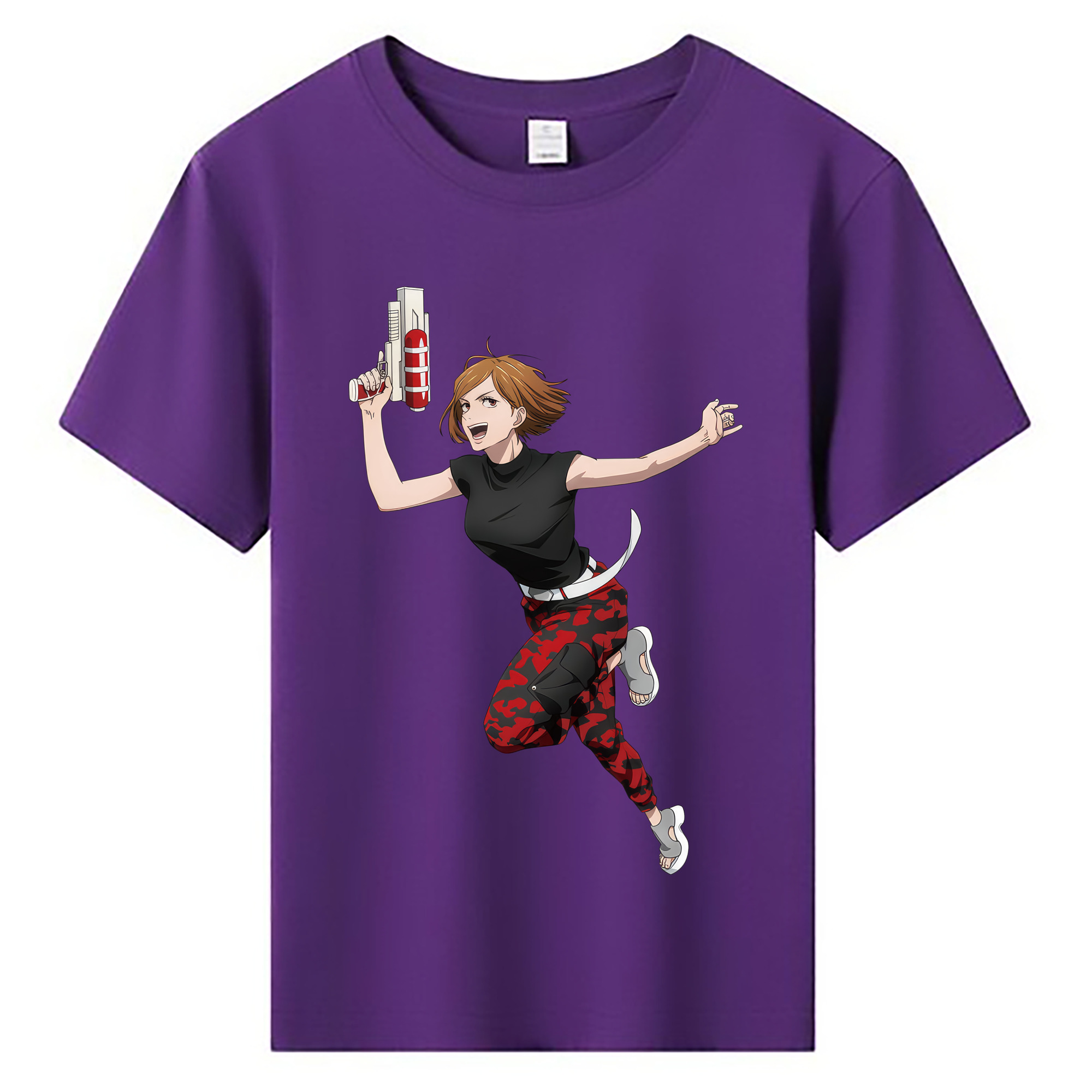 （画像用） 呪術廻戦 Jujutsu Kaisen 綿100％キッズTシャツ（フロントプリント）