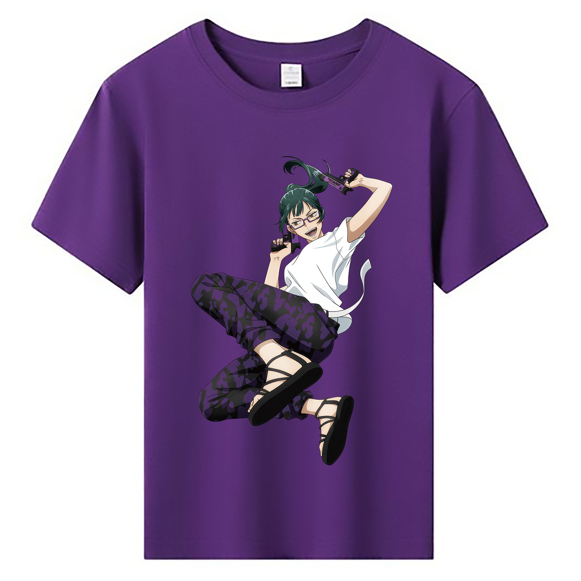 （画像用） 呪術廻戦 Jujutsu Kaisen 綿100％キッズTシャツ（フロントプリント）
