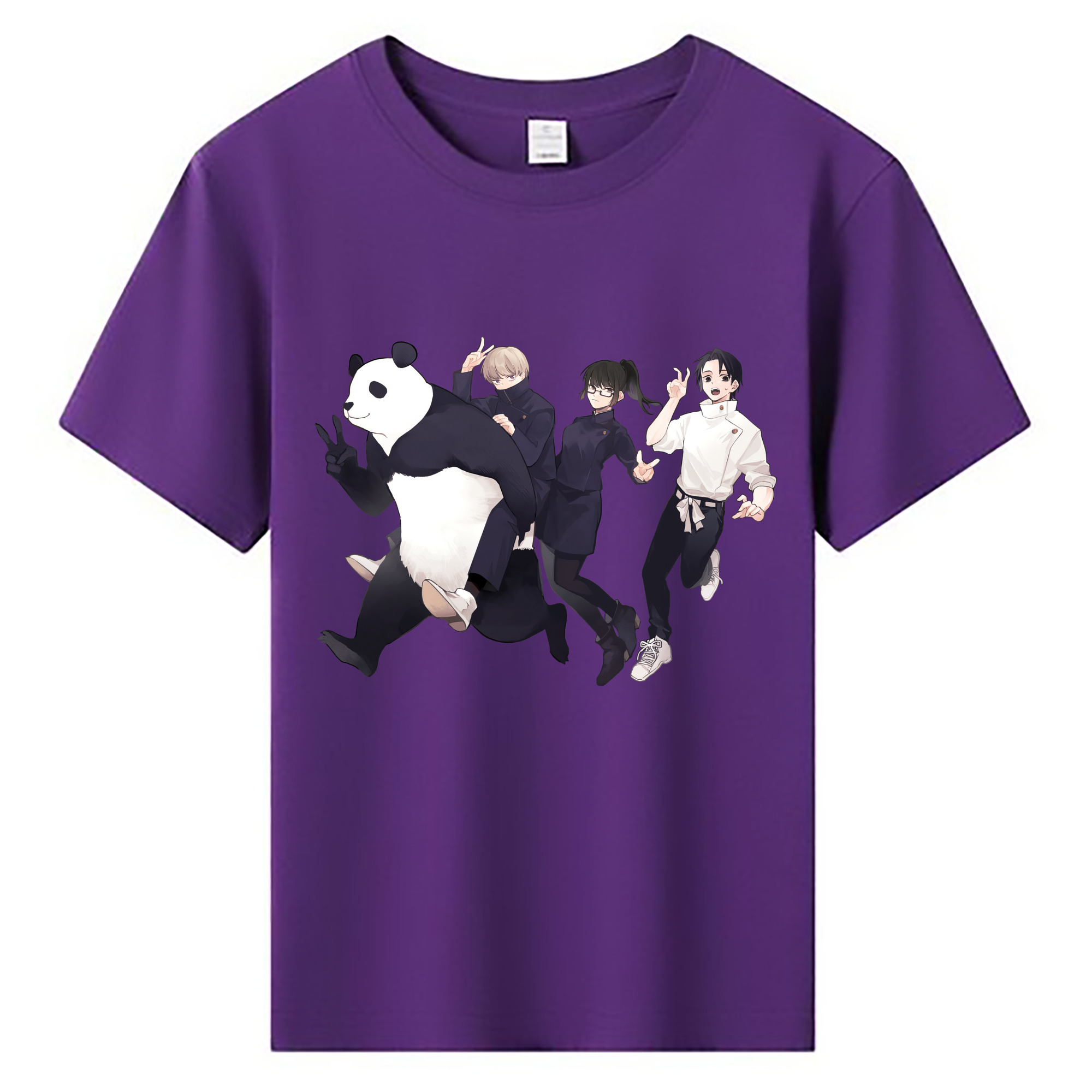 （画像用） 呪術廻戦 Jujutsu Kaisen 綿100％キッズTシャツ（フロントプリント）