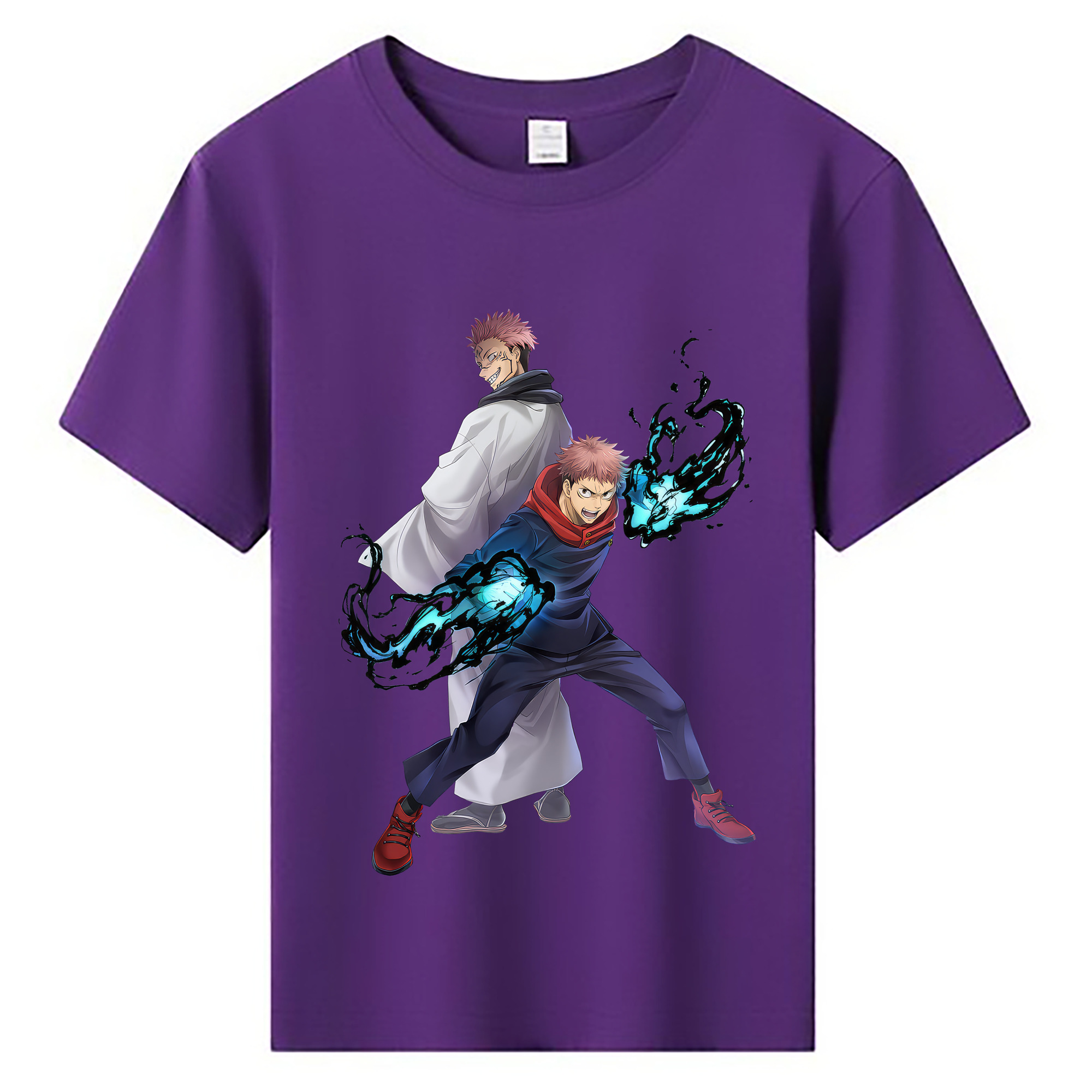 （画像用） 呪術廻戦 Jujutsu Kaisen 綿100％キッズTシャツ（フロントプリント）