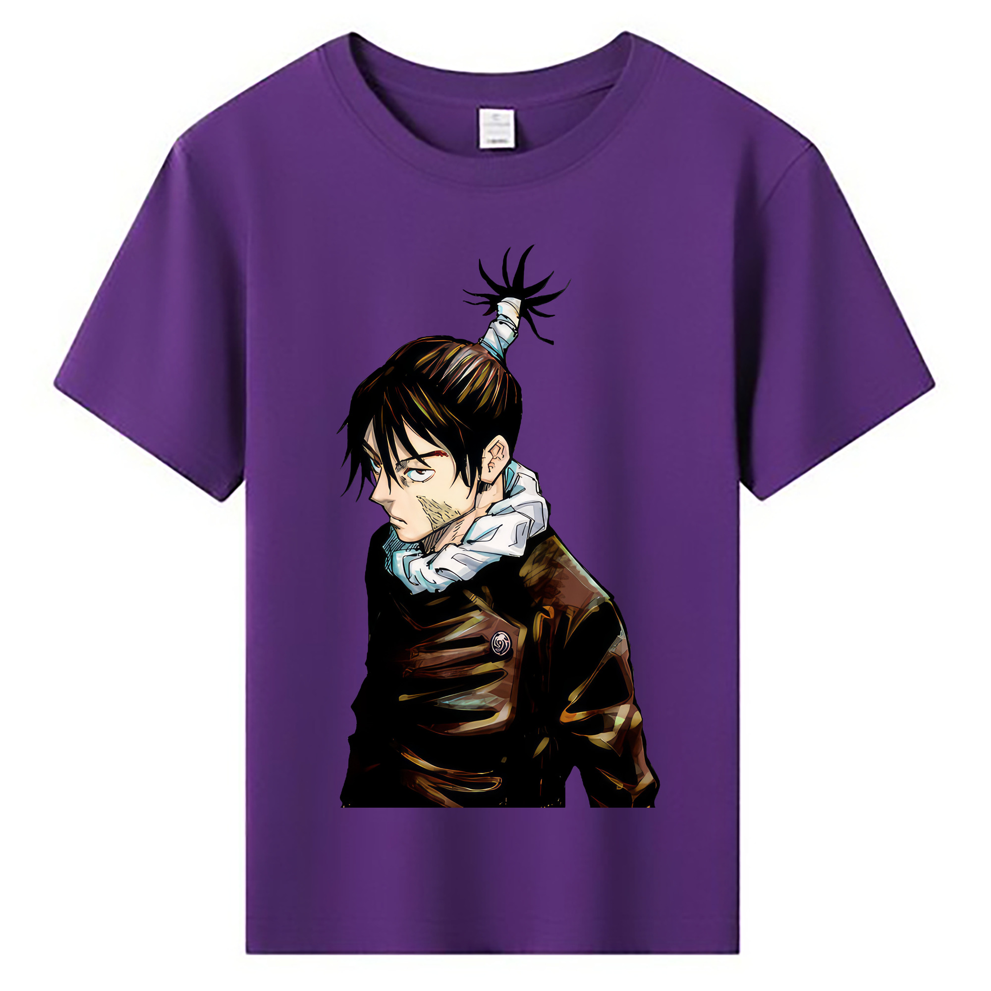 （画像用） 呪術廻戦 Jujutsu Kaisen 綿100％キッズTシャツ（フロントプリント）