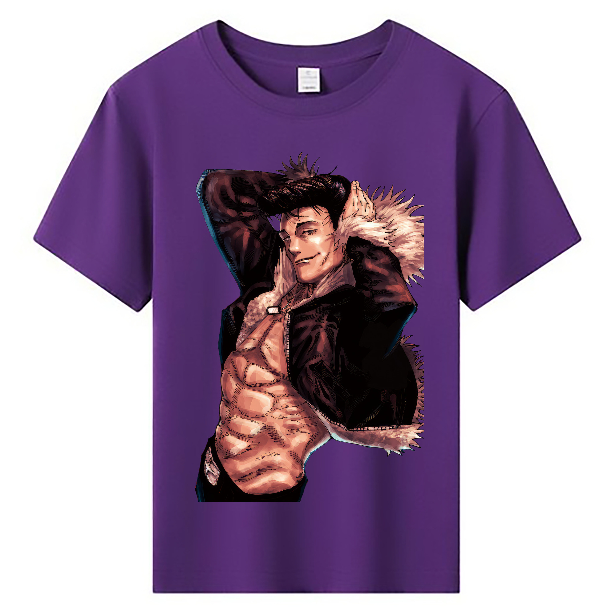 （画像用） 呪術廻戦 Jujutsu Kaisen 綿100％キッズTシャツ（フロントプリント）