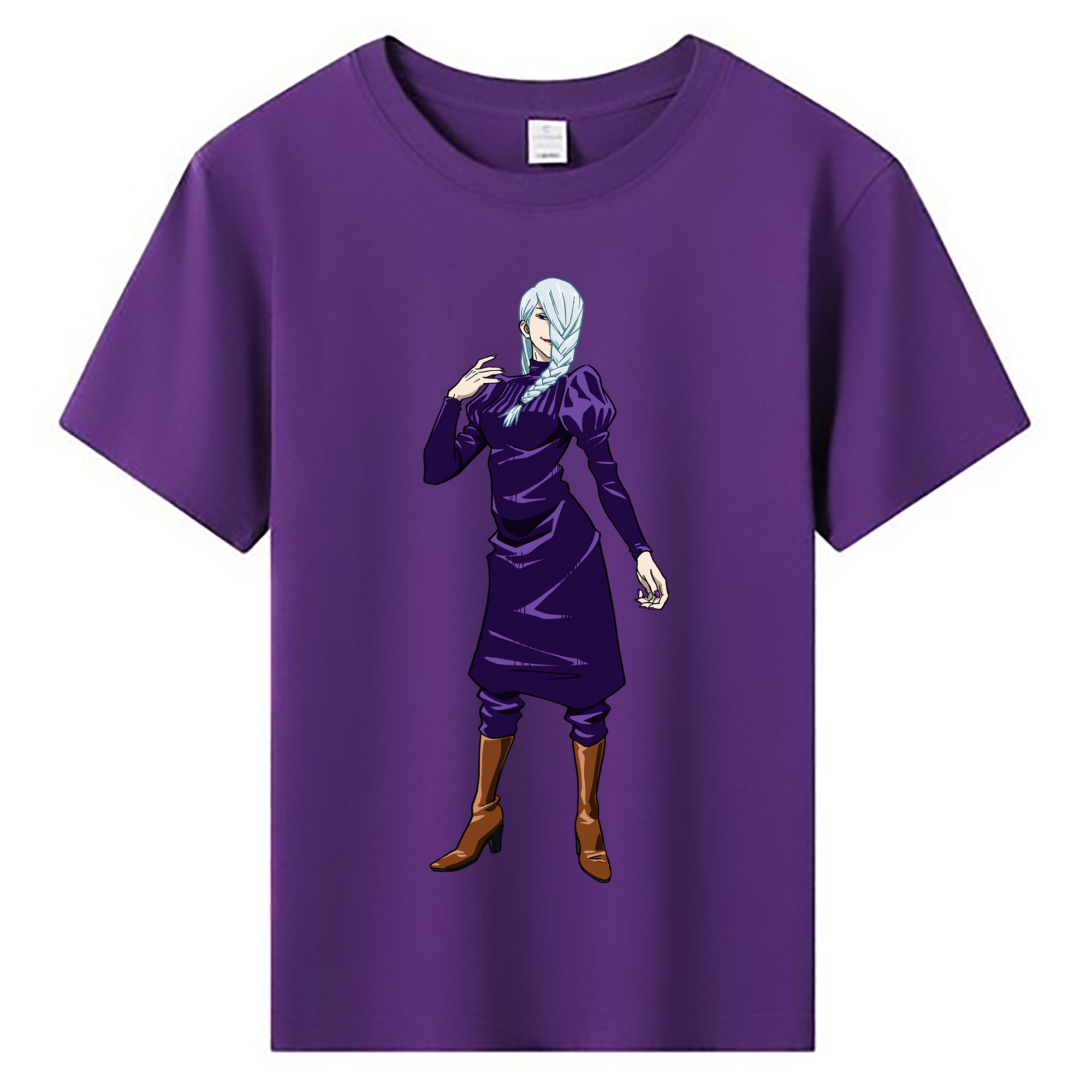 （画像用） 呪術廻戦 Jujutsu Kaisen 綿100％キッズTシャツ（フロントプリント）