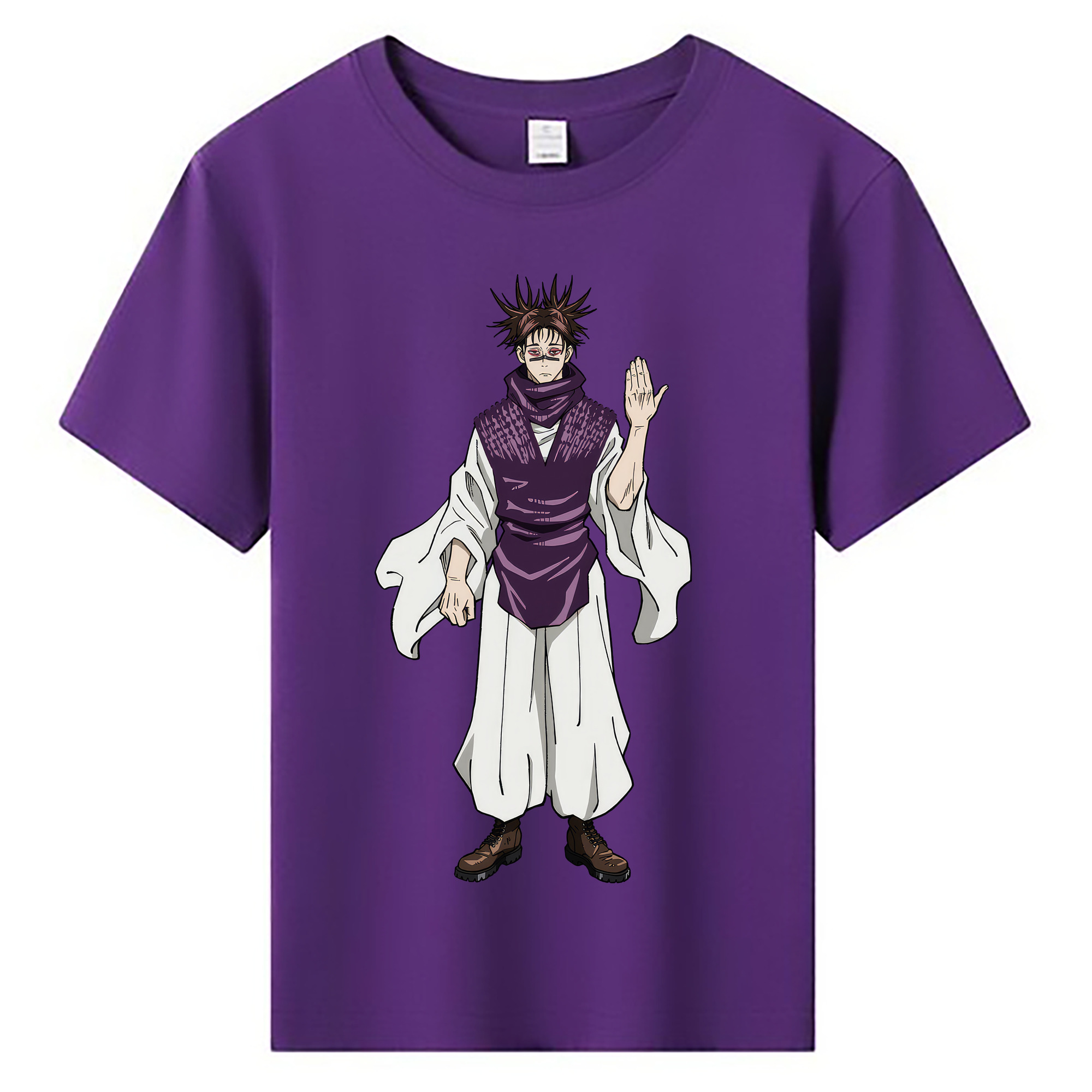 （画像用） 呪術廻戦 Jujutsu Kaisen 綿100％キッズTシャツ（フロントプリント）