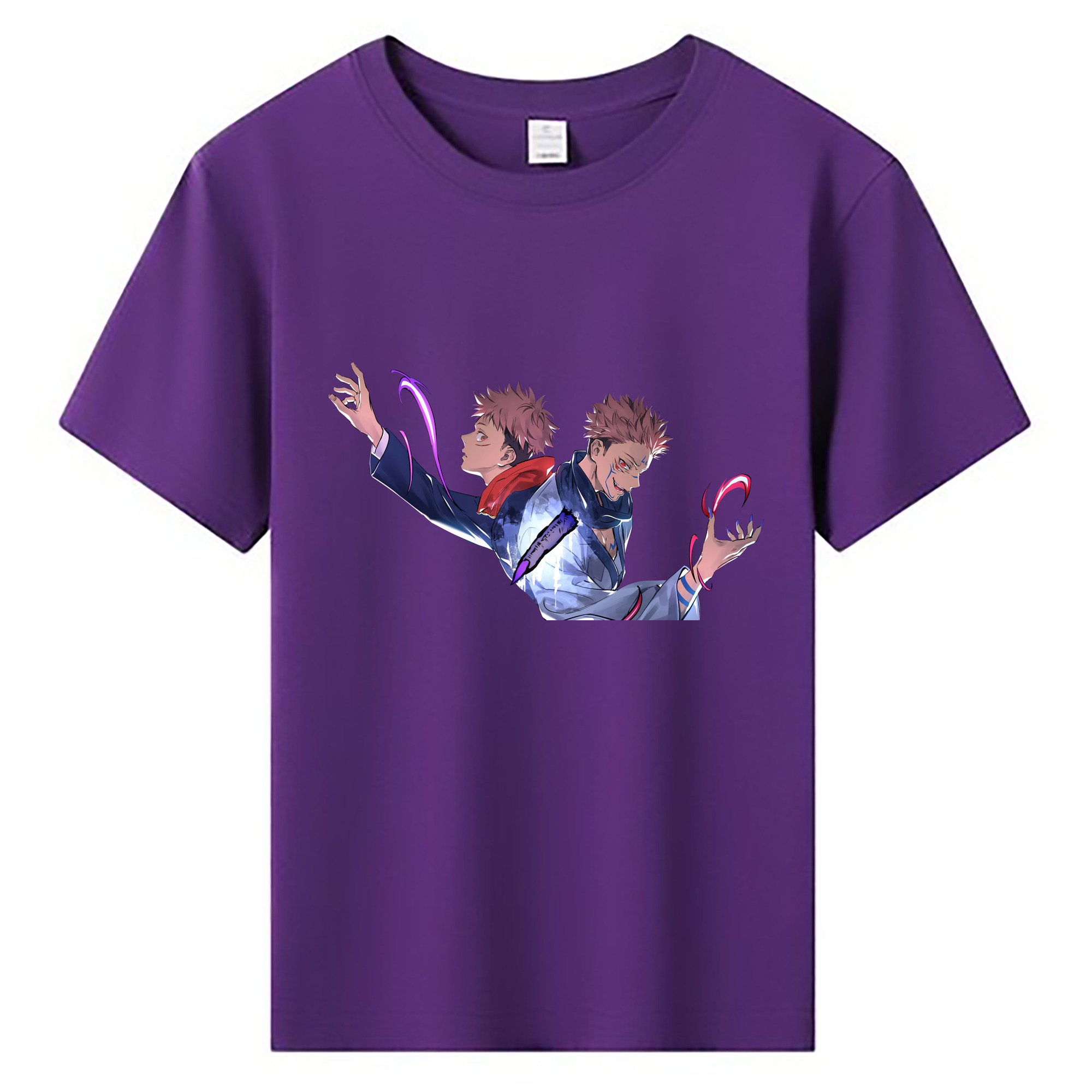 （画像用） 呪術廻戦 Jujutsu Kaisen 綿100％キッズTシャツ（フロントプリント）