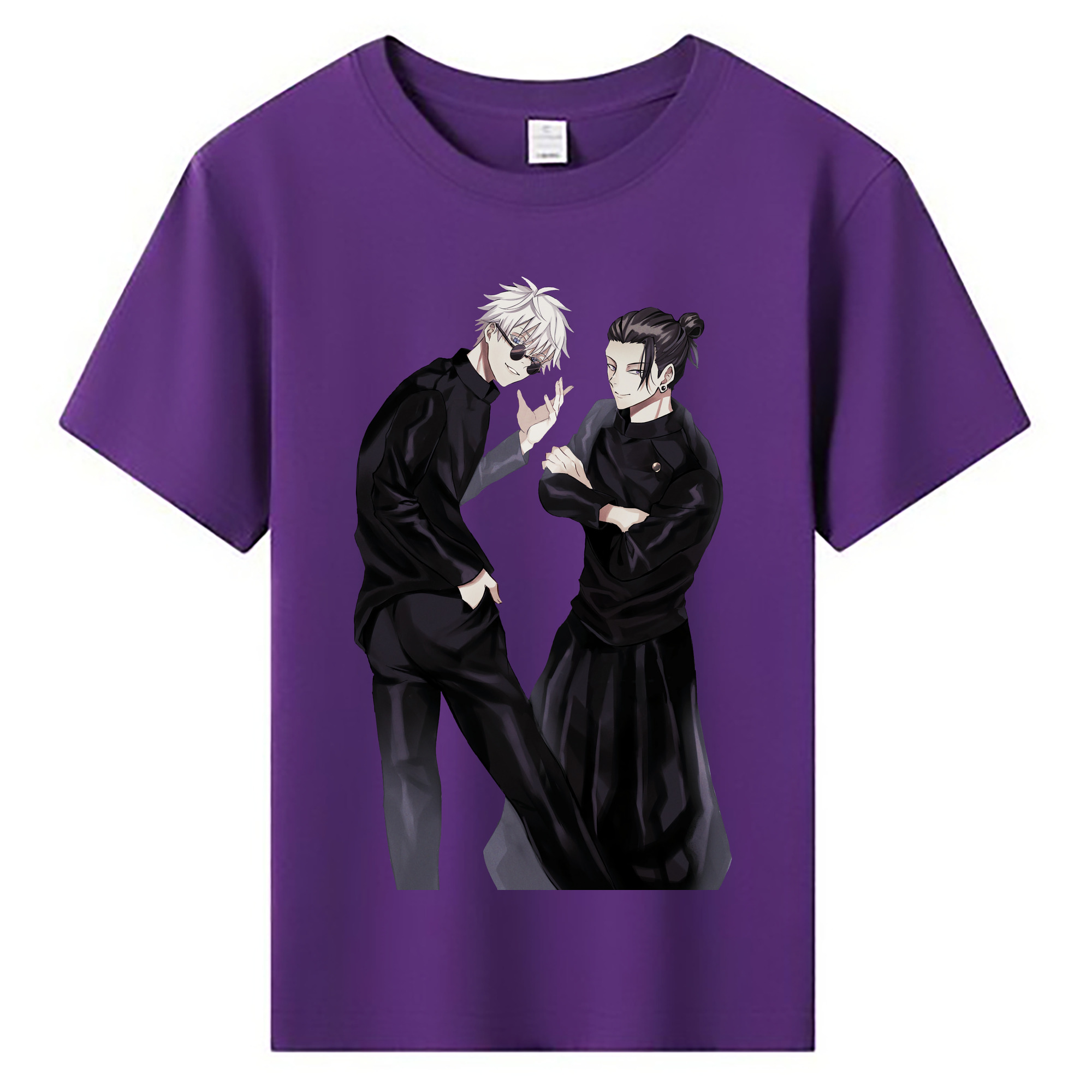（画像用） 呪術廻戦 Jujutsu Kaisen 綿100％キッズTシャツ（フロントプリント）