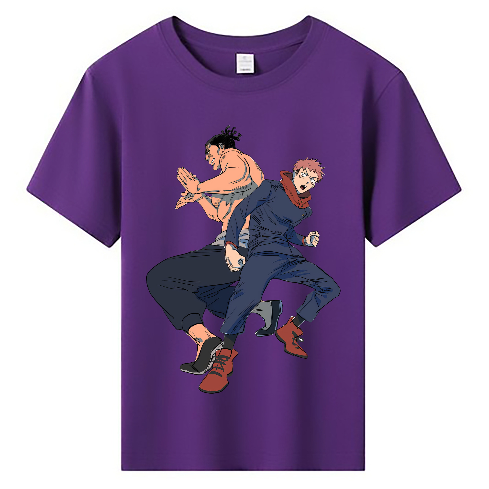 （画像用） 呪術廻戦 Jujutsu Kaisen 綿100％キッズTシャツ（フロントプリント）