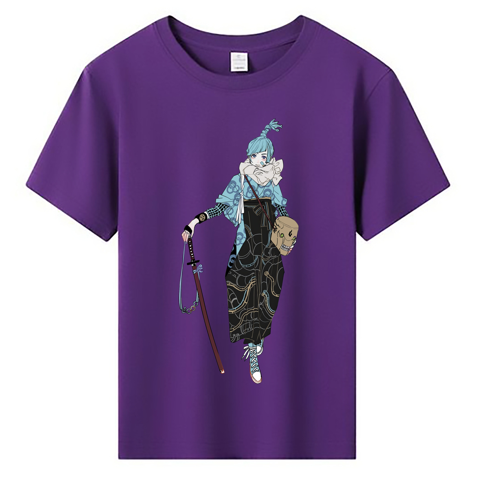 （画像用） 呪術廻戦 Jujutsu Kaisen 綿100％キッズTシャツ（フロントプリント）