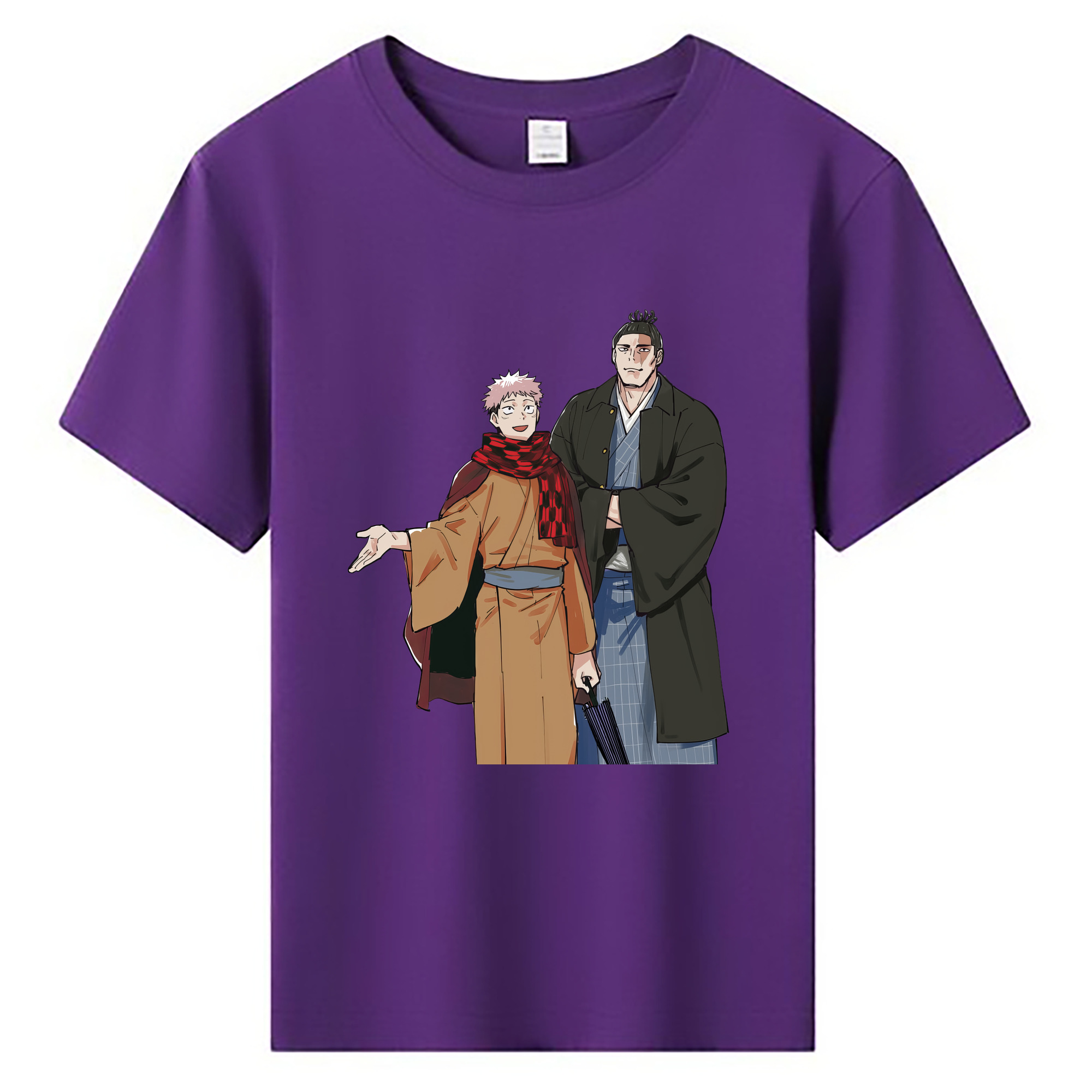 （画像用） 呪術廻戦 Jujutsu Kaisen 綿100％キッズTシャツ（フロントプリント）