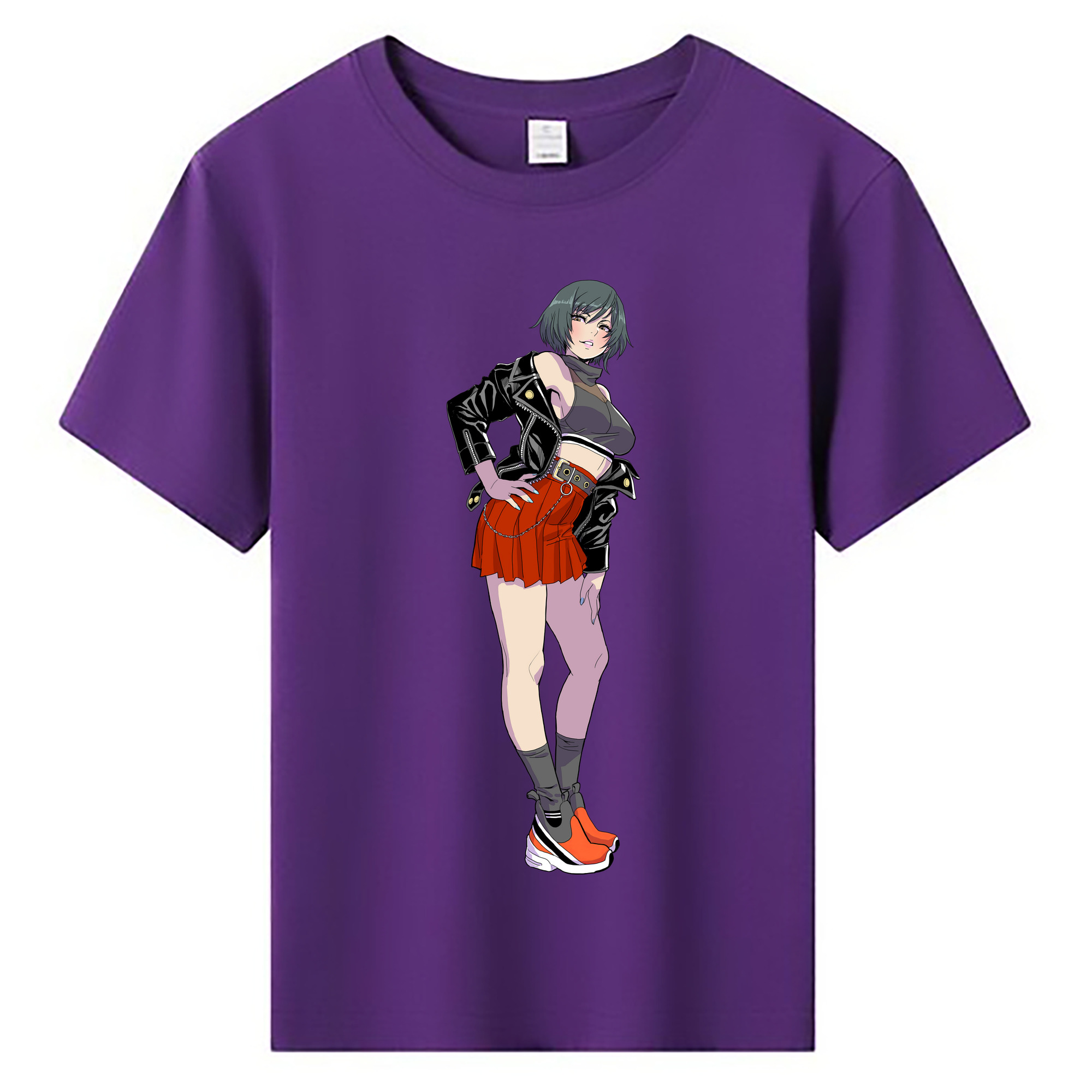 （画像用） 呪術廻戦 Jujutsu Kaisen 綿100％キッズTシャツ（フロントプリント）