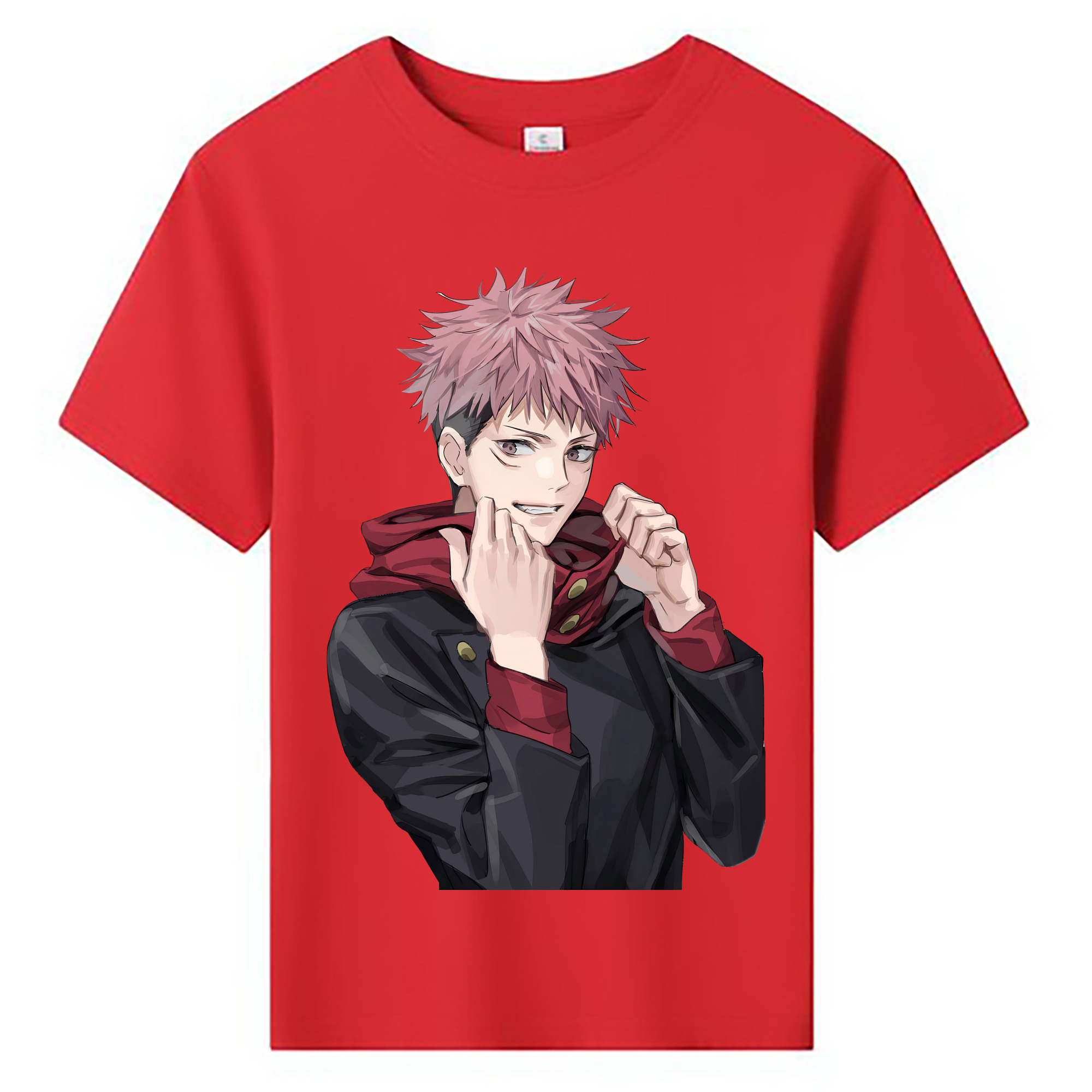 （画像用） 呪術廻戦 Jujutsu Kaisen 綿100％キッズTシャツ（フロントプリント）