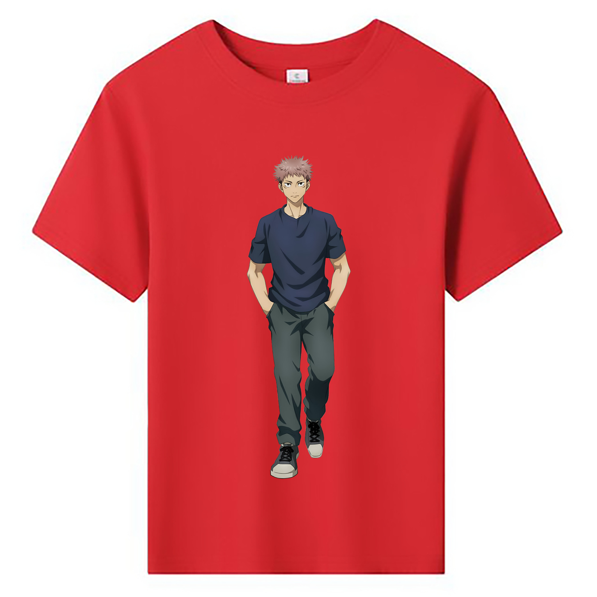 （画像用） 呪術廻戦 Jujutsu Kaisen 綿100％キッズTシャツ（フロントプリント）