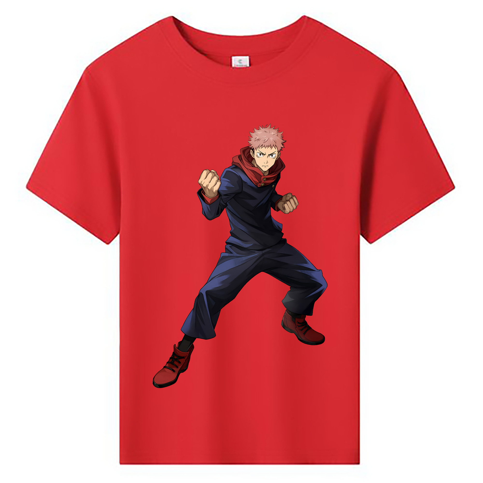 （画像用） 呪術廻戦 Jujutsu Kaisen 綿100％キッズTシャツ（フロントプリント）