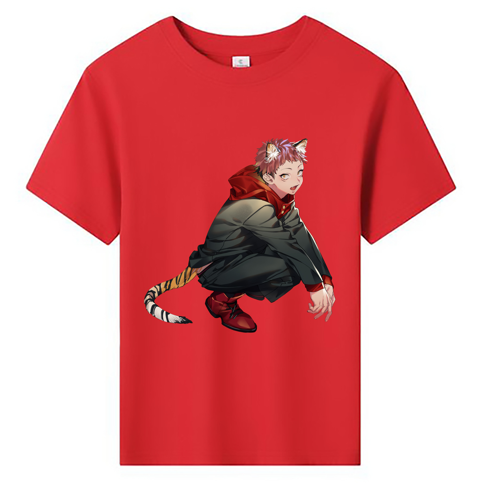 （画像用） 呪術廻戦 Jujutsu Kaisen 綿100％キッズTシャツ（フロントプリント）