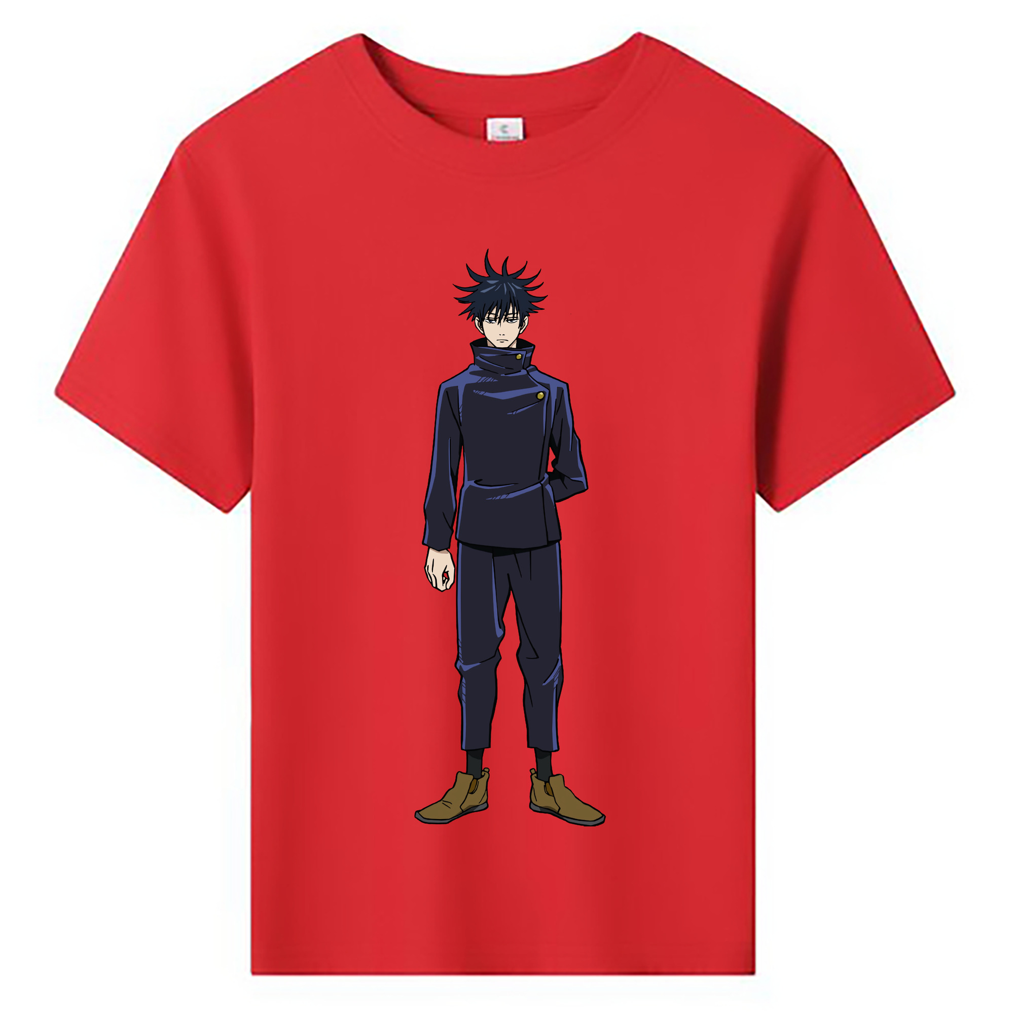 （画像用） 呪術廻戦 Jujutsu Kaisen 綿100％キッズTシャツ（フロントプリント）