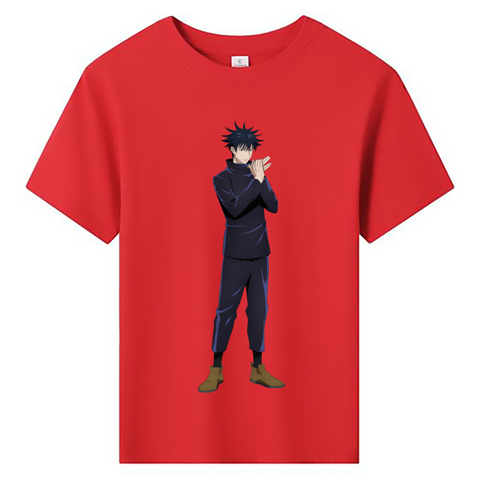 （画像用） 呪術廻戦 Jujutsu Kaisen 綿100％キッズTシャツ（フロントプリント）