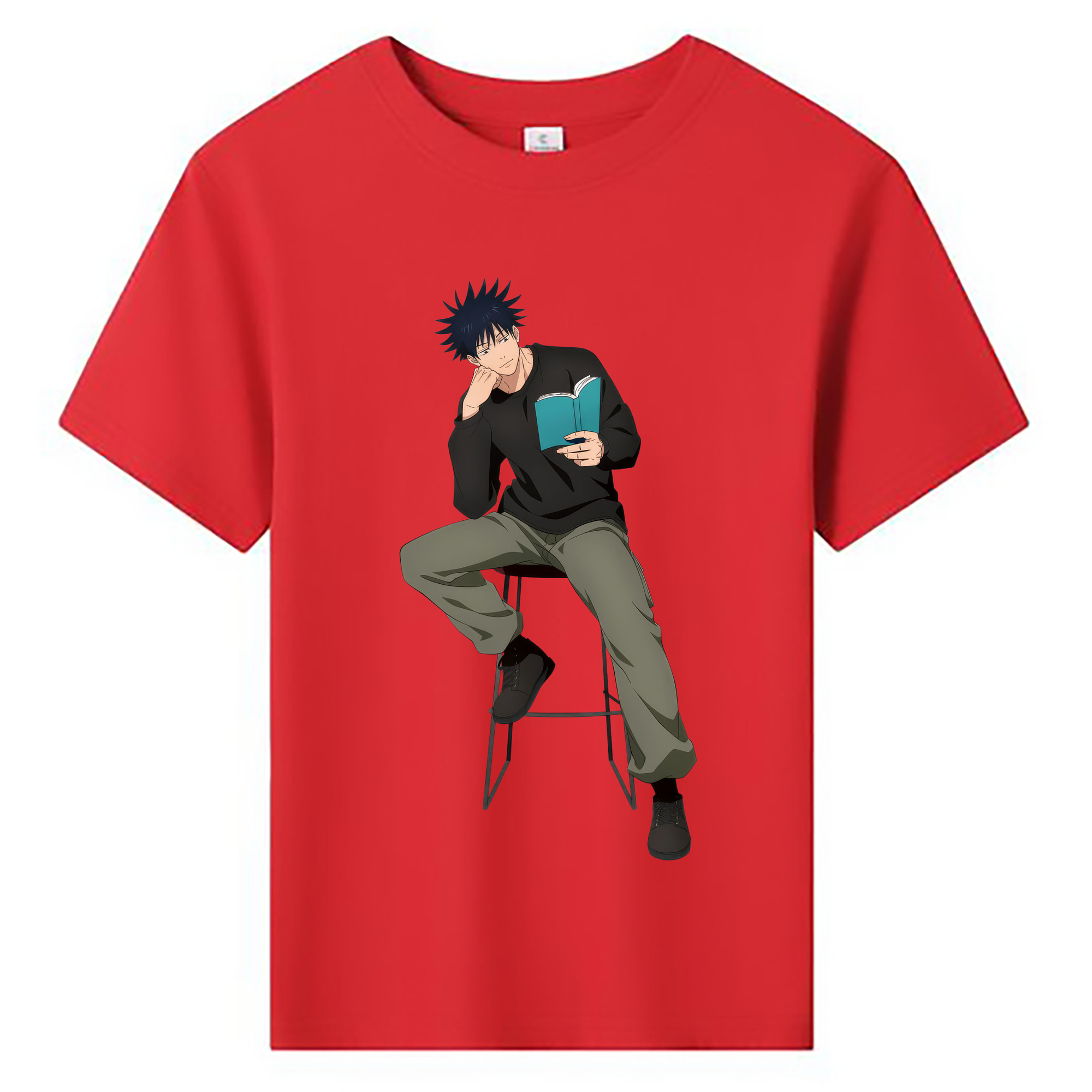 （画像用） 呪術廻戦 Jujutsu Kaisen 綿100％キッズTシャツ（フロントプリント）