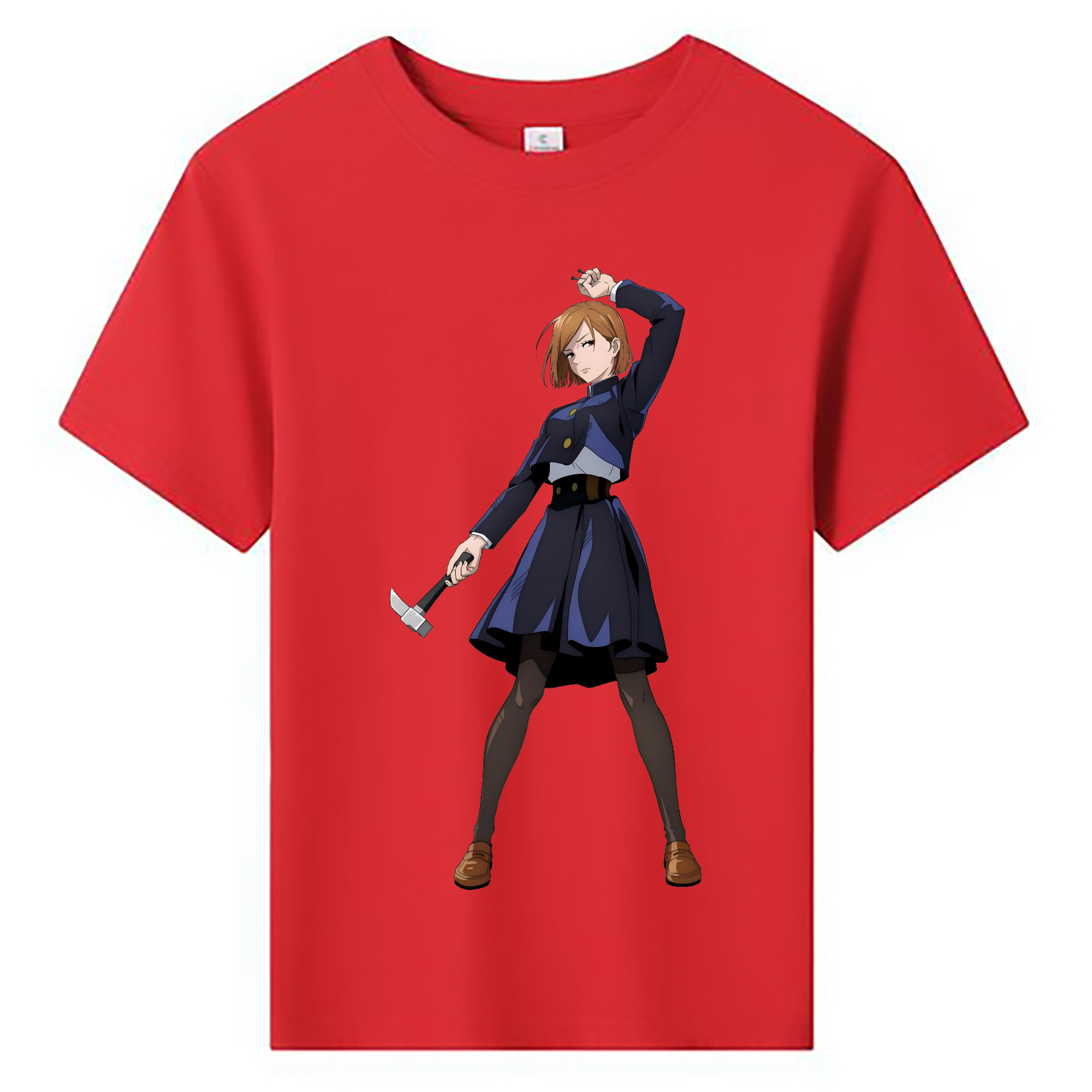 （画像用） 呪術廻戦 Jujutsu Kaisen 綿100％キッズTシャツ（フロントプリント）