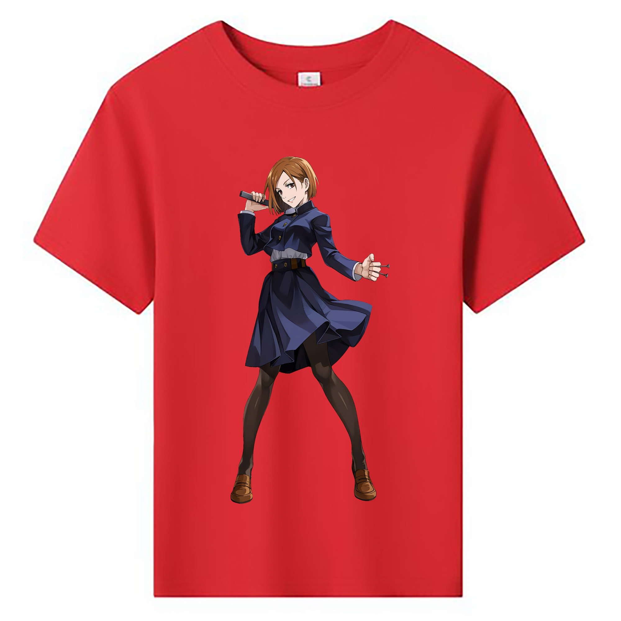 （画像用） 呪術廻戦 Jujutsu Kaisen 綿100％キッズTシャツ（フロントプリント）