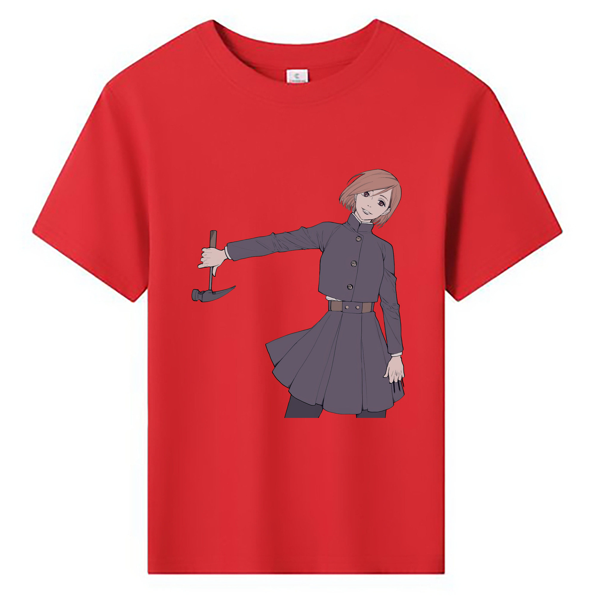 （画像用） 呪術廻戦 Jujutsu Kaisen 綿100％キッズTシャツ（フロントプリント）