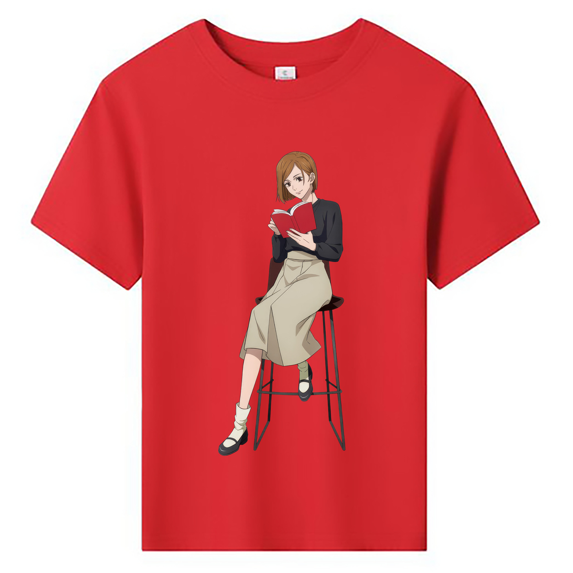 （画像用） 呪術廻戦 Jujutsu Kaisen 綿100％キッズTシャツ（フロントプリント）