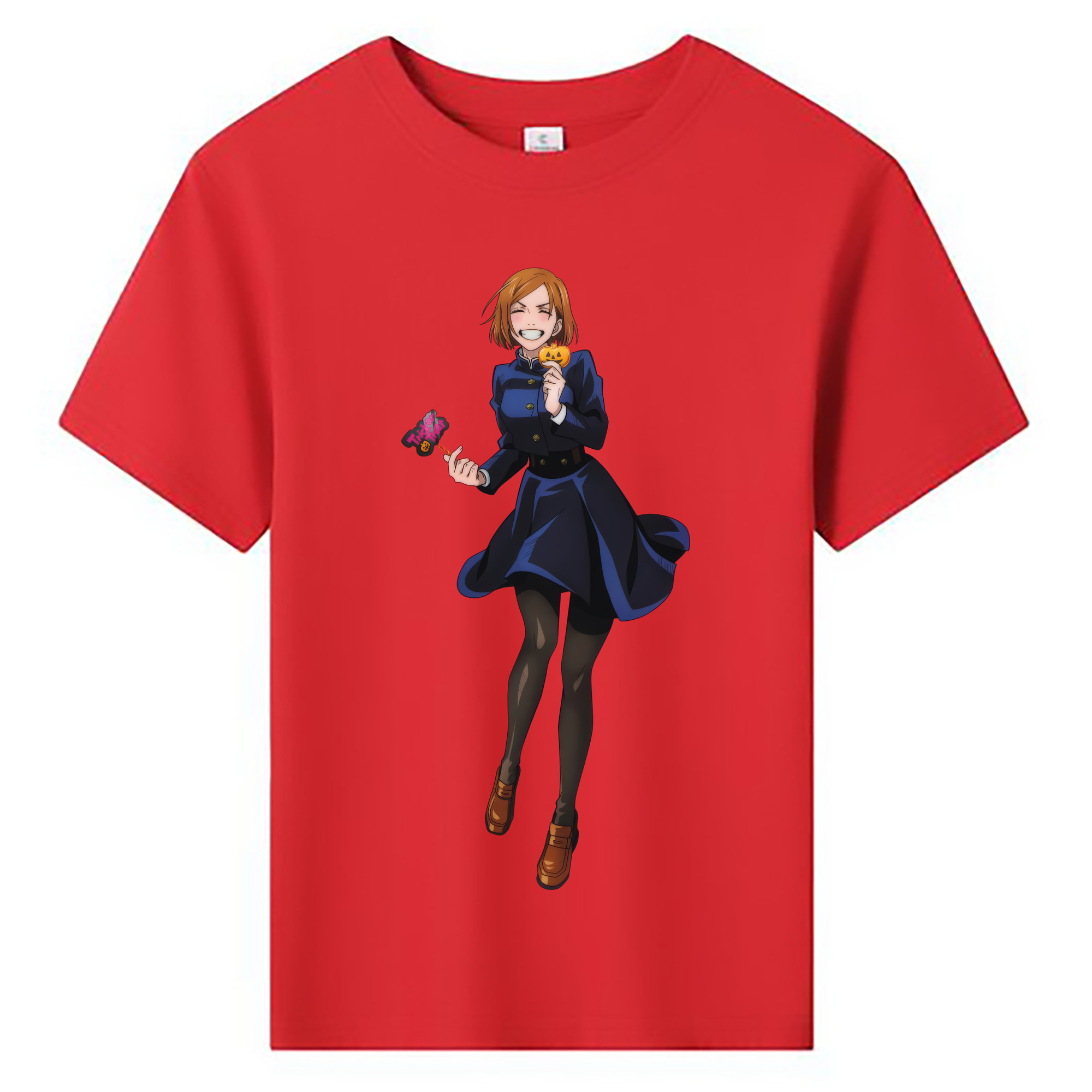 （画像用） 呪術廻戦 Jujutsu Kaisen 綿100％キッズTシャツ（フロントプリント）
