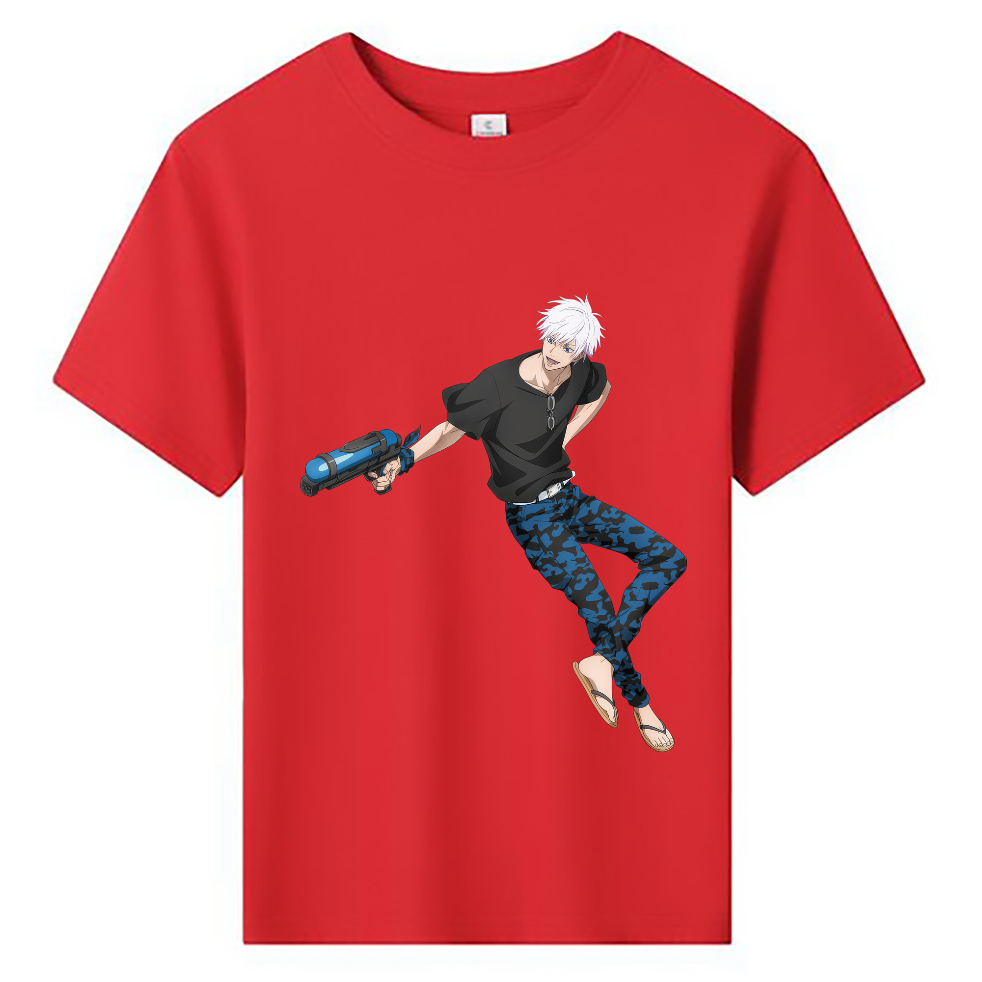 （画像用） 呪術廻戦 Jujutsu Kaisen 綿100％キッズTシャツ（フロントプリント）