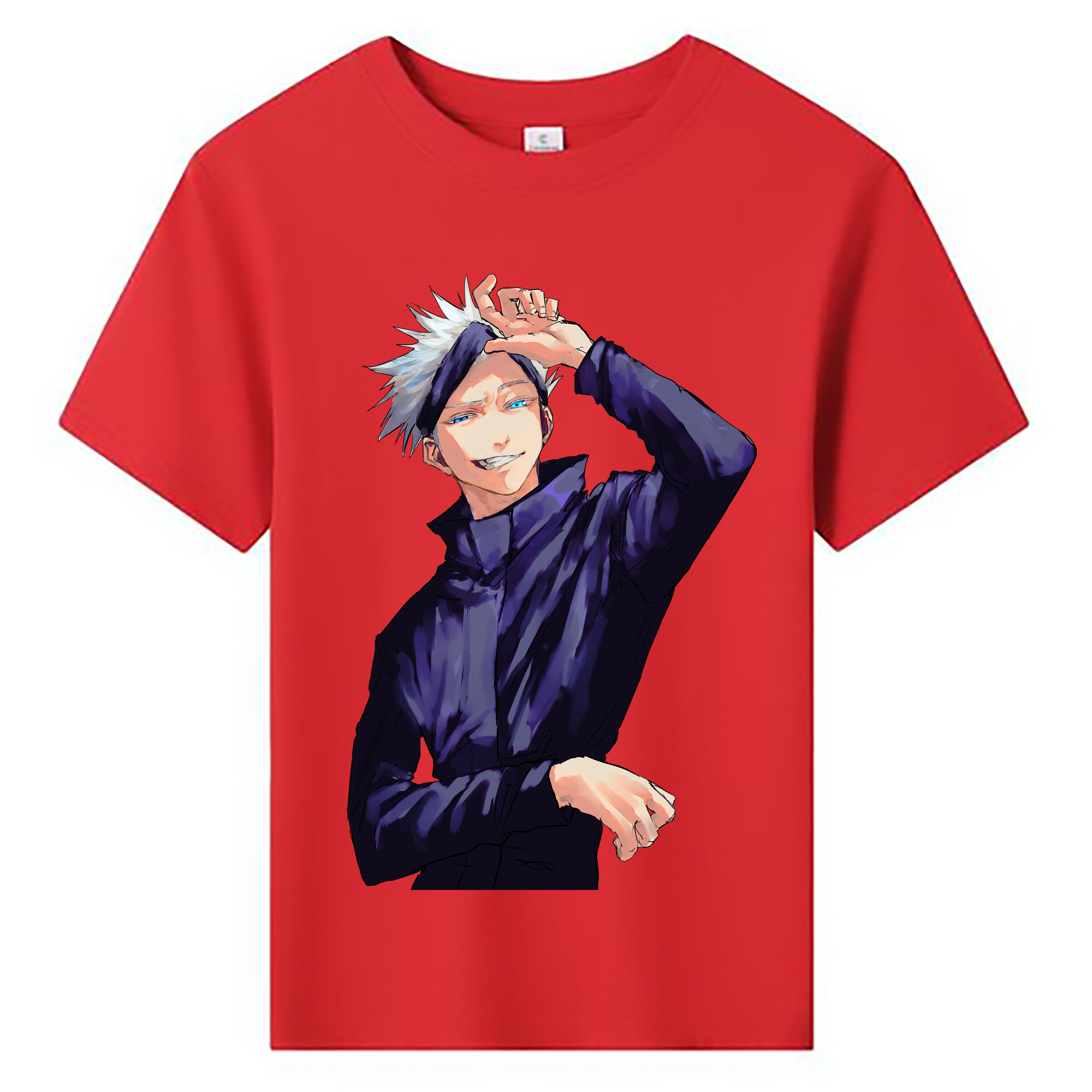 （画像用） 呪術廻戦 Jujutsu Kaisen 綿100％キッズTシャツ（フロントプリント）