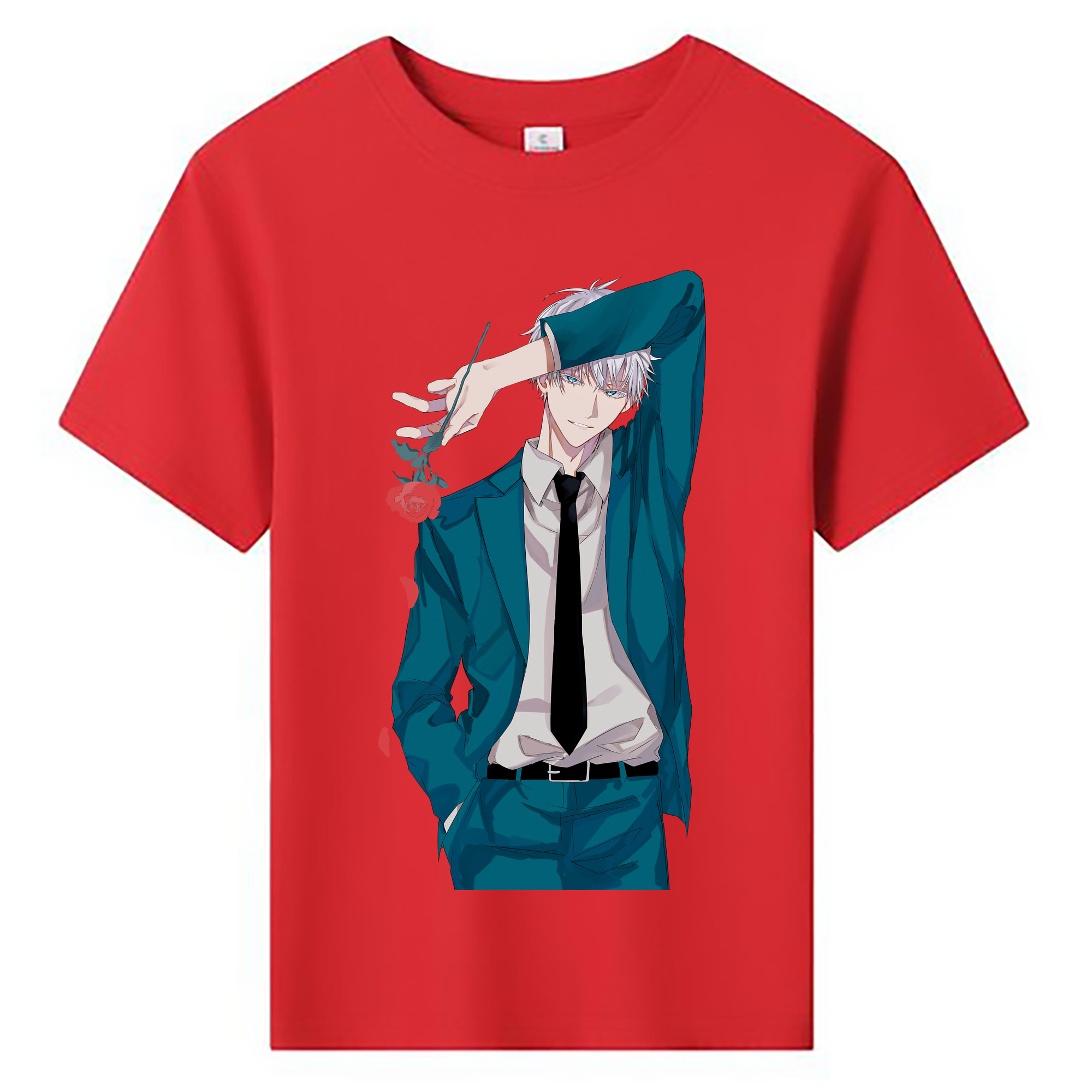 （画像用） 呪術廻戦 Jujutsu Kaisen 綿100％キッズTシャツ（フロントプリント）