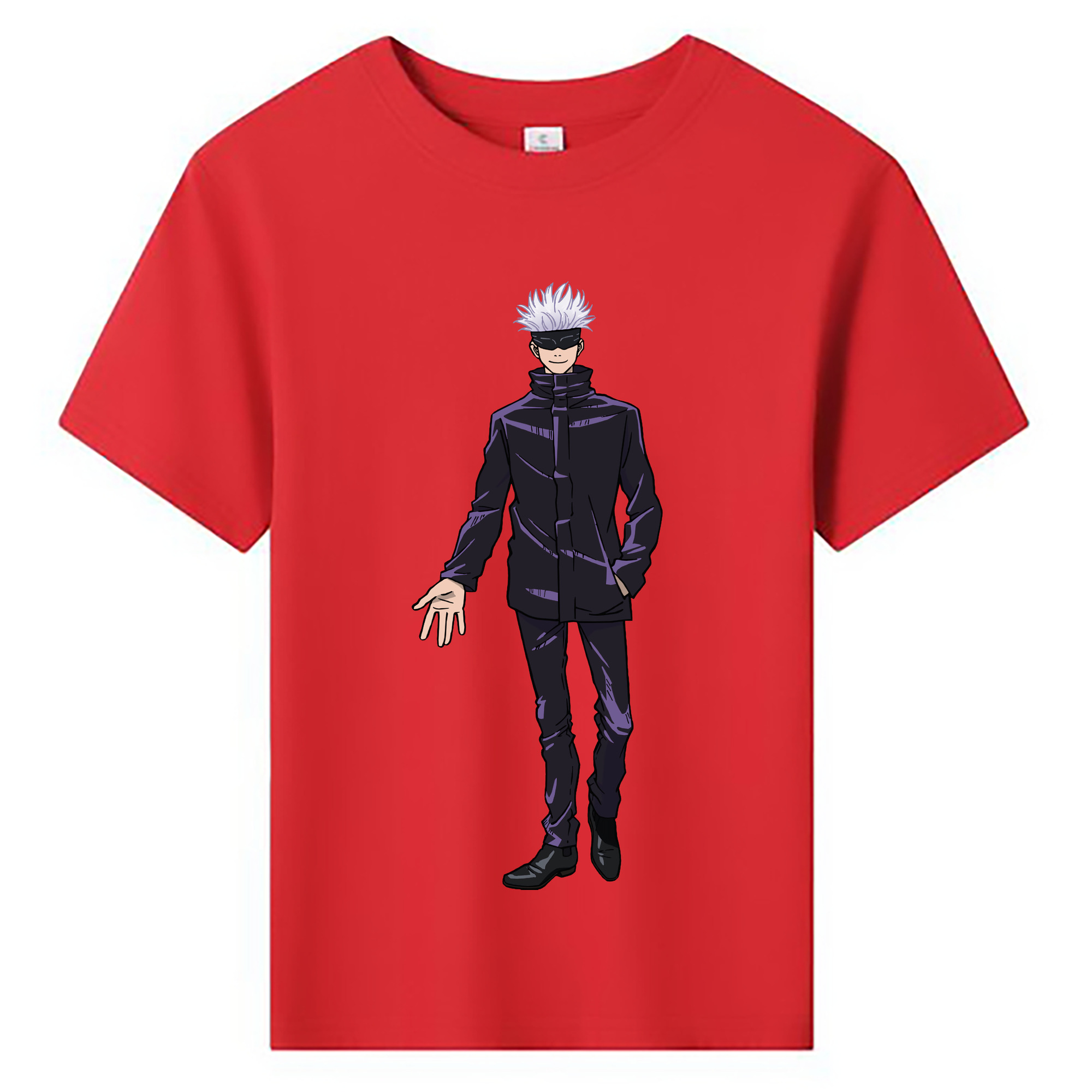 （画像用） 呪術廻戦 Jujutsu Kaisen 綿100％キッズTシャツ（フロントプリント）