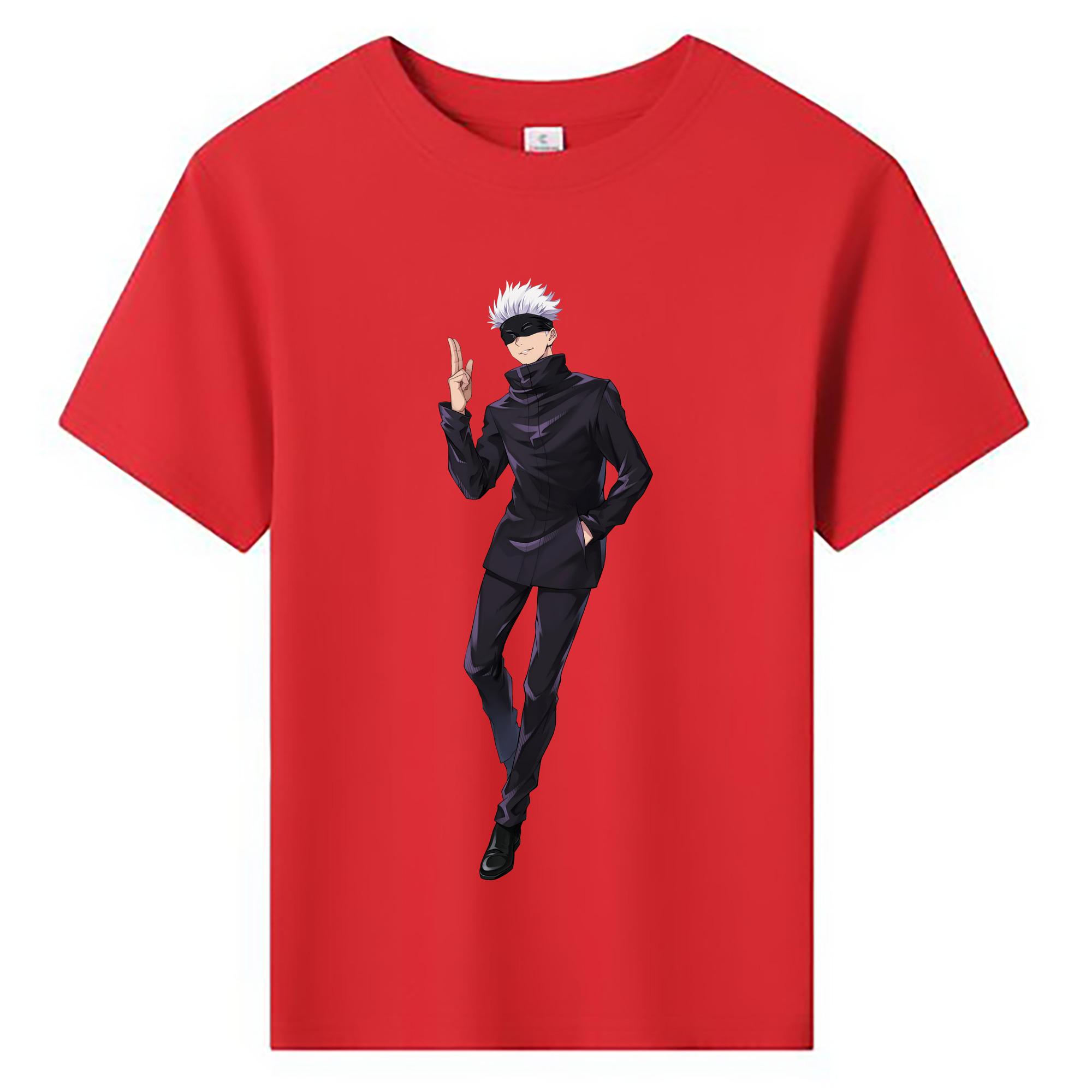 （画像用） 呪術廻戦 Jujutsu Kaisen 綿100％キッズTシャツ（フロントプリント）