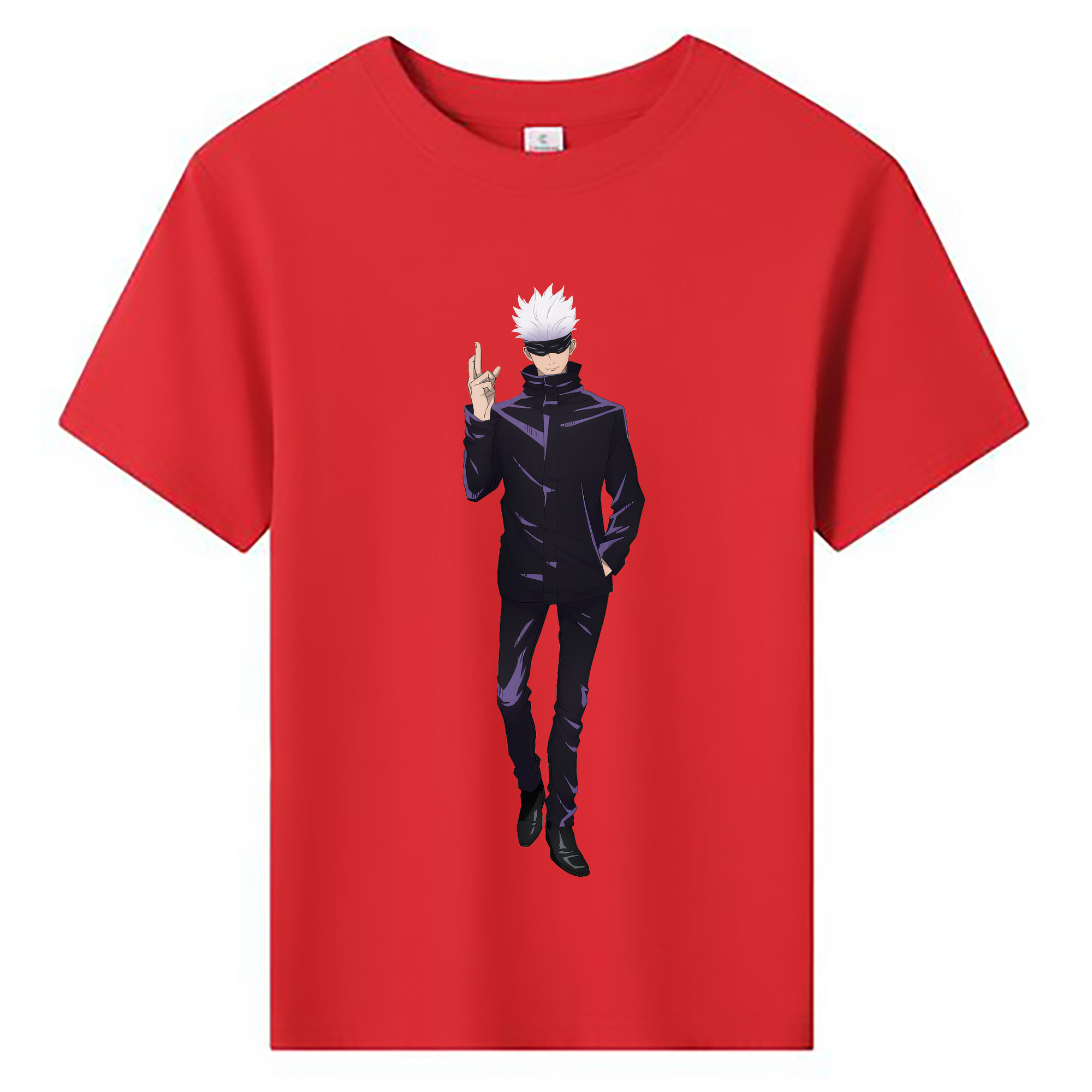 （画像用） 呪術廻戦 Jujutsu Kaisen 綿100％キッズTシャツ（フロントプリント）