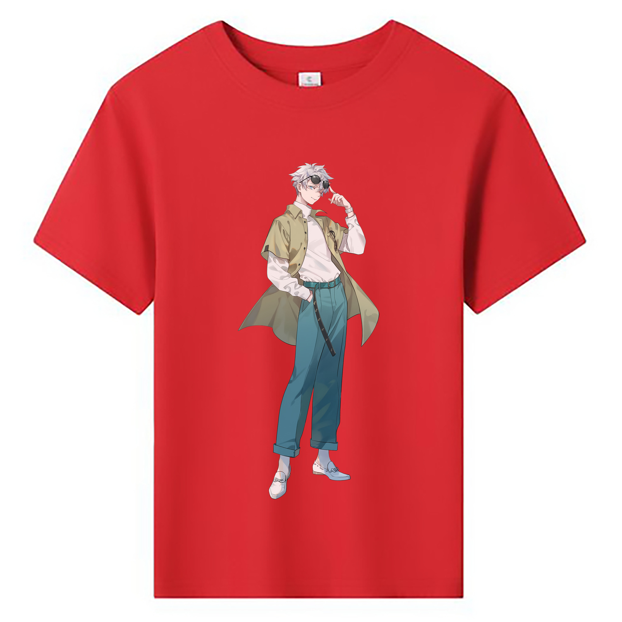 （画像用） 呪術廻戦 Jujutsu Kaisen 綿100％キッズTシャツ（フロントプリント）