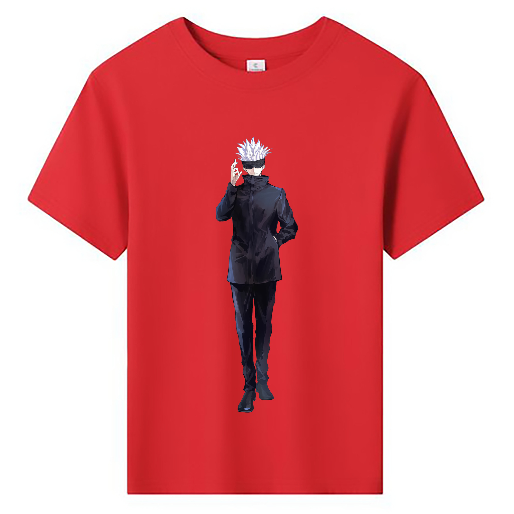 （画像用） 呪術廻戦 Jujutsu Kaisen 綿100％キッズTシャツ（フロントプリント）