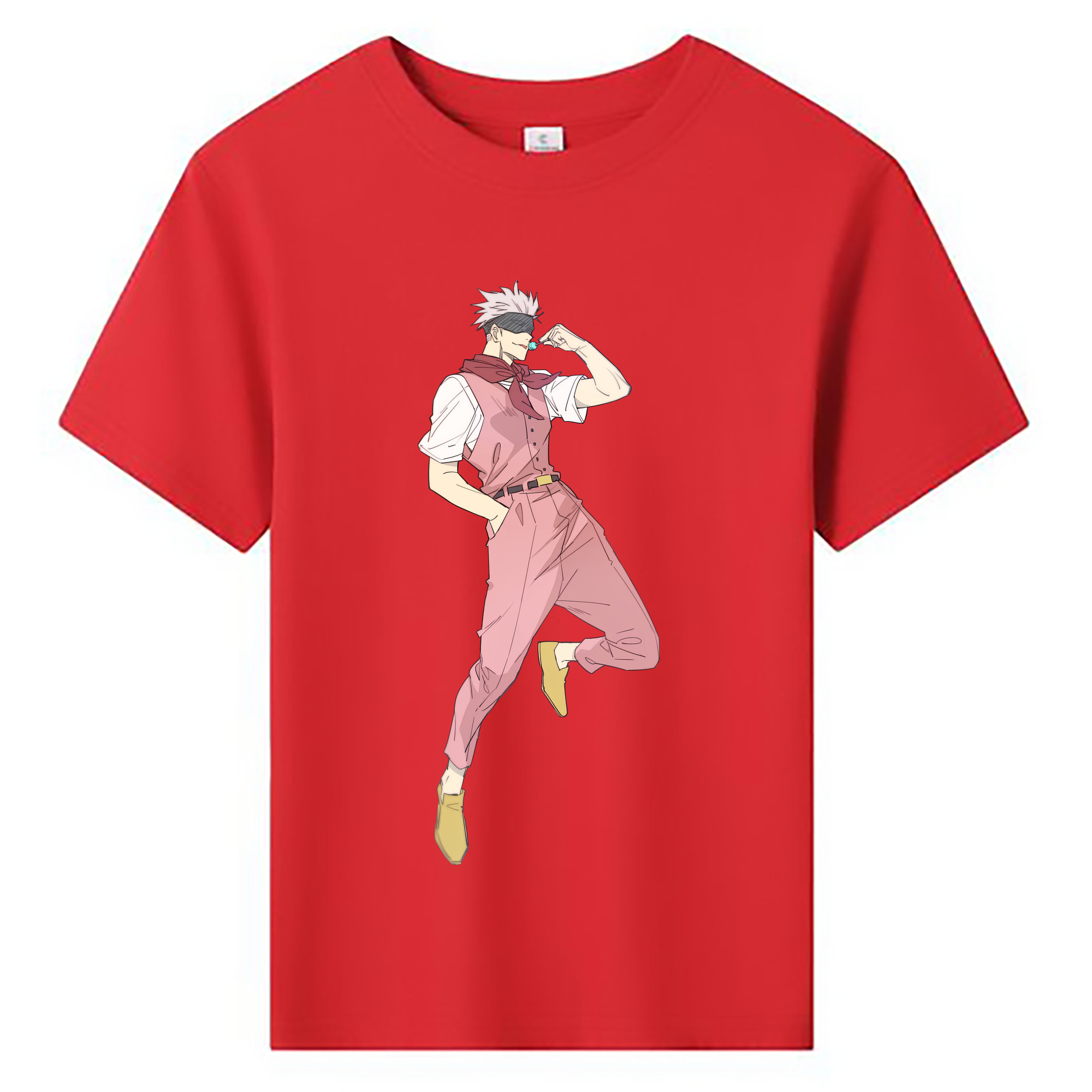 （画像用） 呪術廻戦 Jujutsu Kaisen 綿100％キッズTシャツ（フロントプリント）