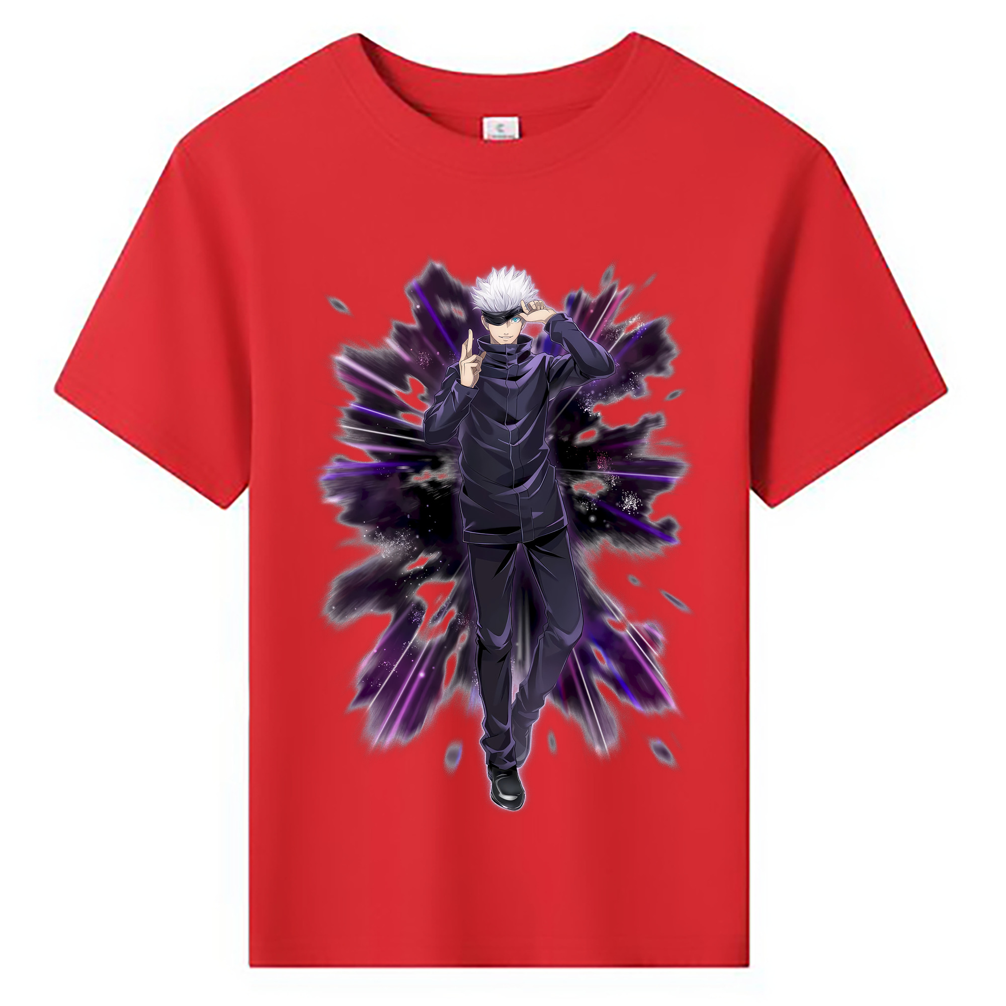 （画像用） 呪術廻戦 Jujutsu Kaisen 綿100％キッズTシャツ（フロントプリント）