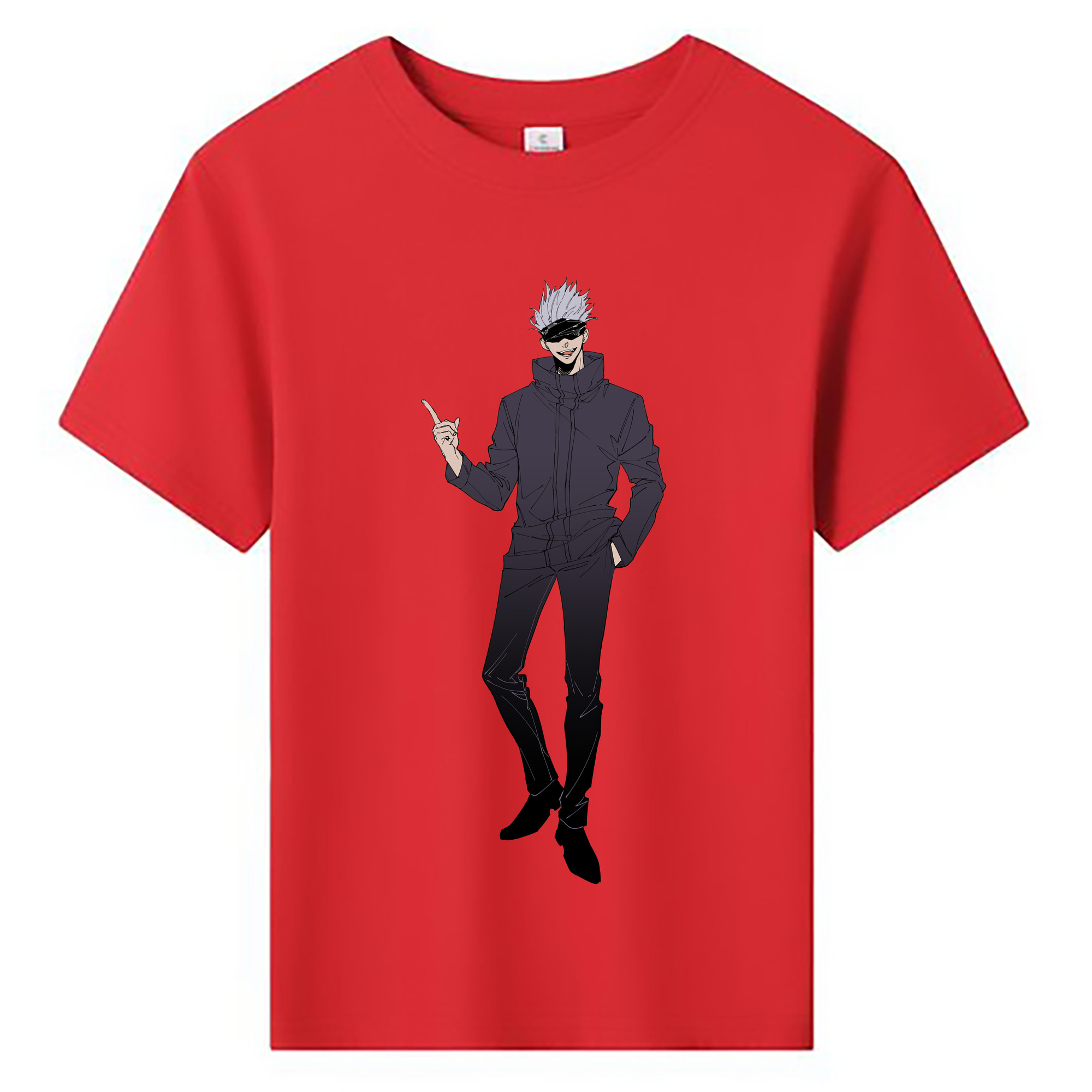 （画像用） 呪術廻戦 Jujutsu Kaisen 綿100％キッズTシャツ（フロントプリント）