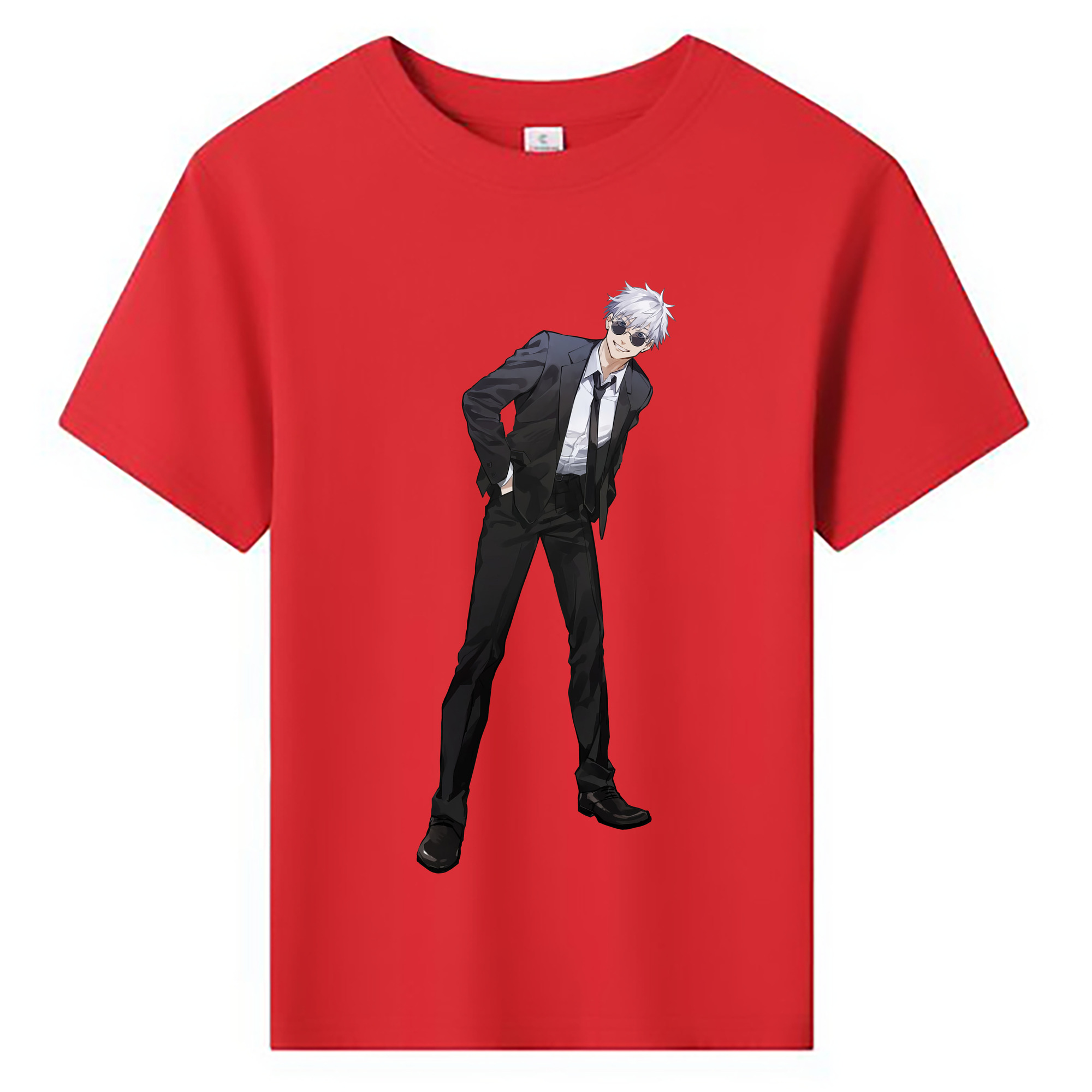 （画像用） 呪術廻戦 Jujutsu Kaisen 綿100％キッズTシャツ（フロントプリント）