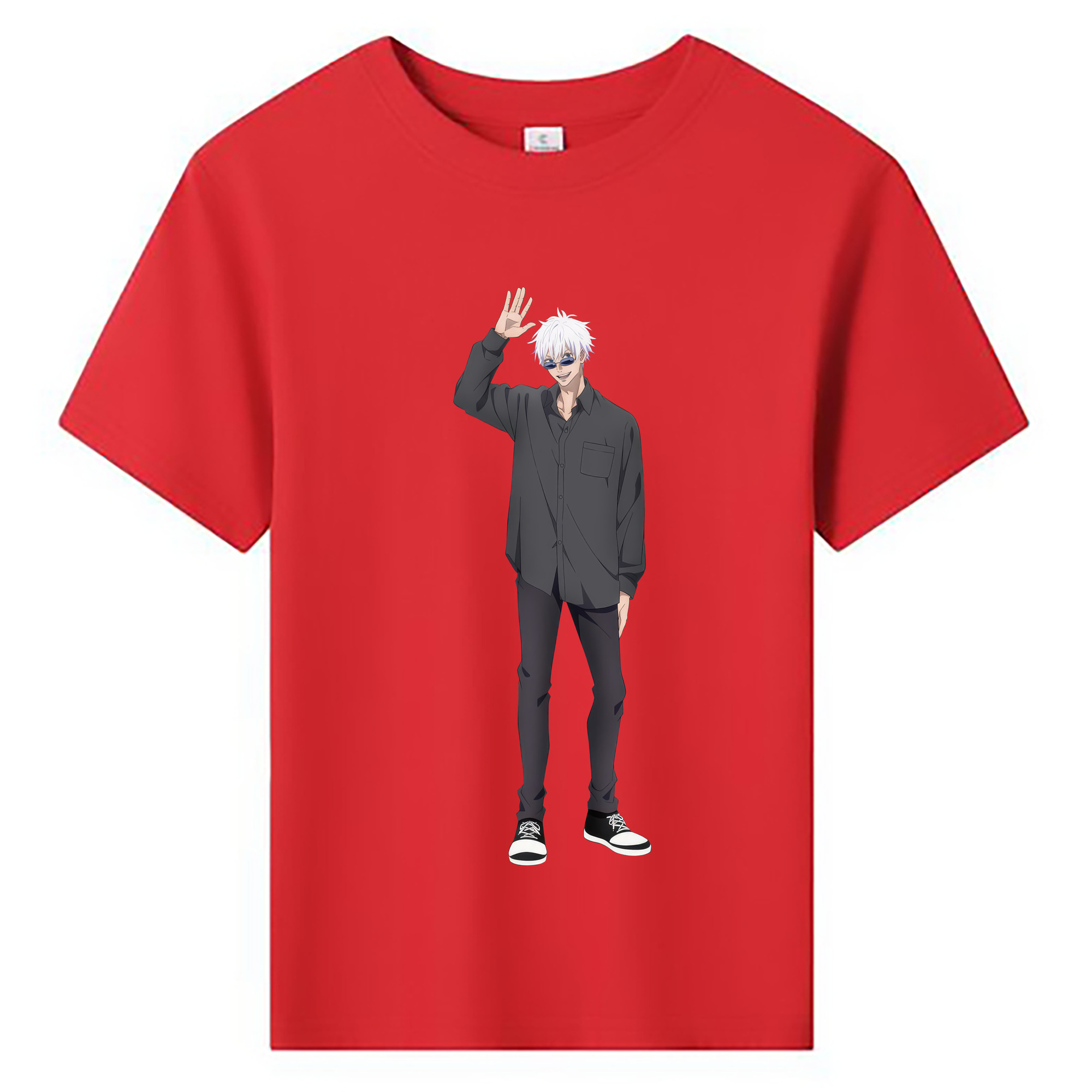 （画像用） 呪術廻戦 Jujutsu Kaisen 綿100％キッズTシャツ（フロントプリント）