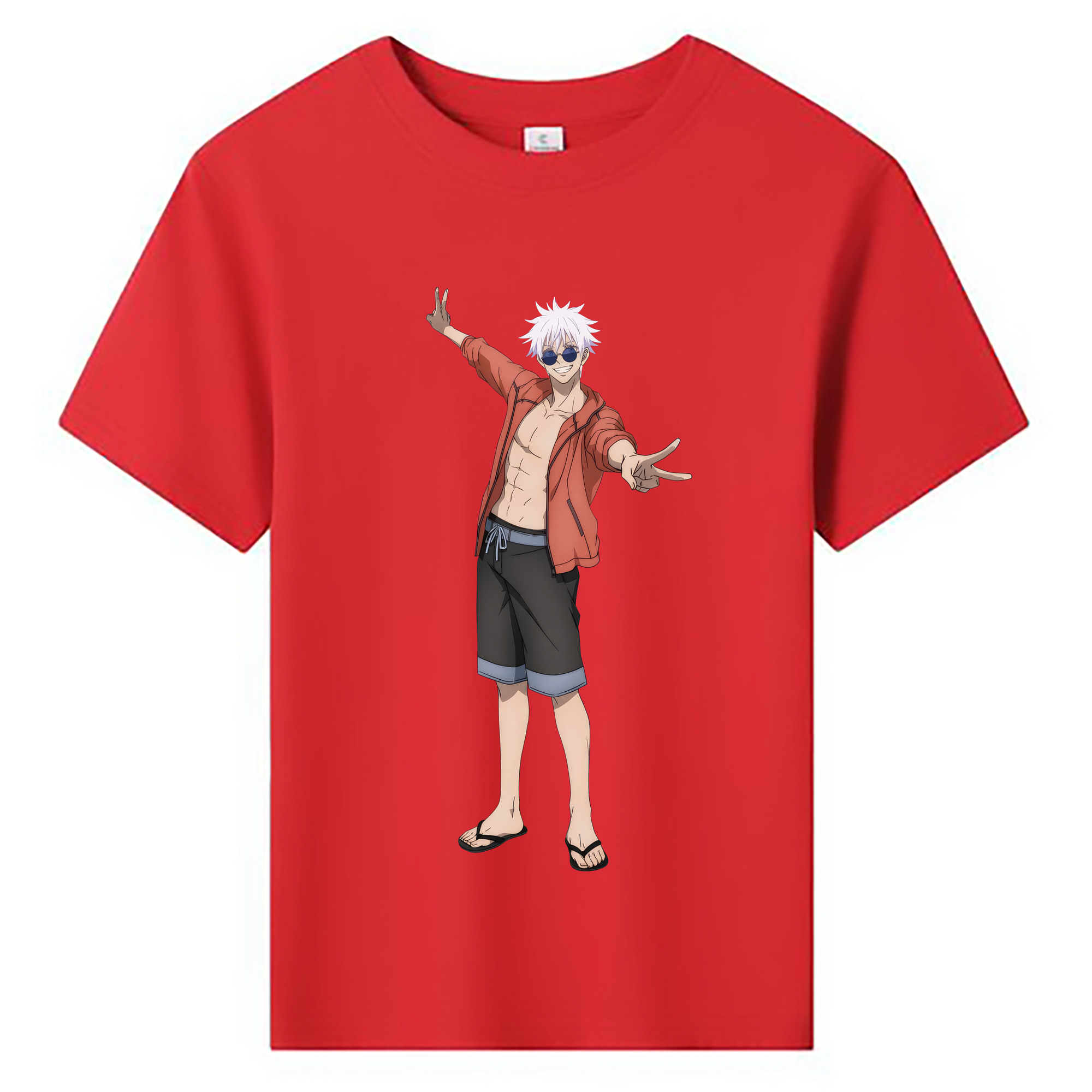 （画像用） 呪術廻戦 Jujutsu Kaisen 綿100％キッズTシャツ（フロントプリント）