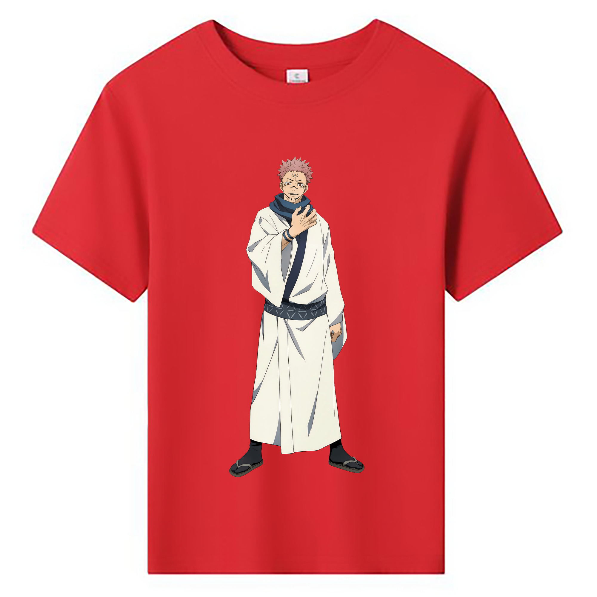 （画像用） 呪術廻戦 Jujutsu Kaisen 綿100％キッズTシャツ（フロントプリント）
