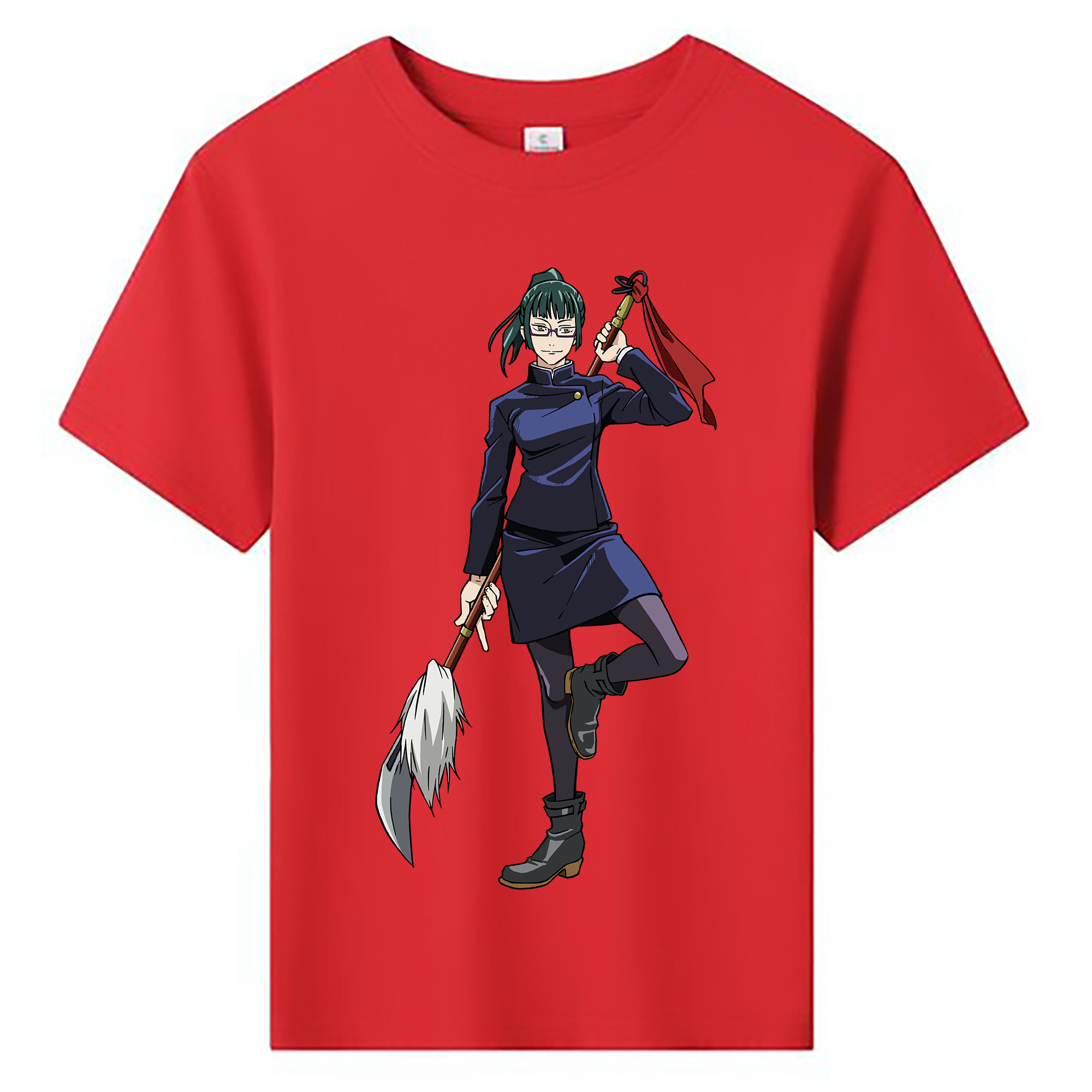（画像用） 呪術廻戦 Jujutsu Kaisen 綿100％キッズTシャツ（フロントプリント）