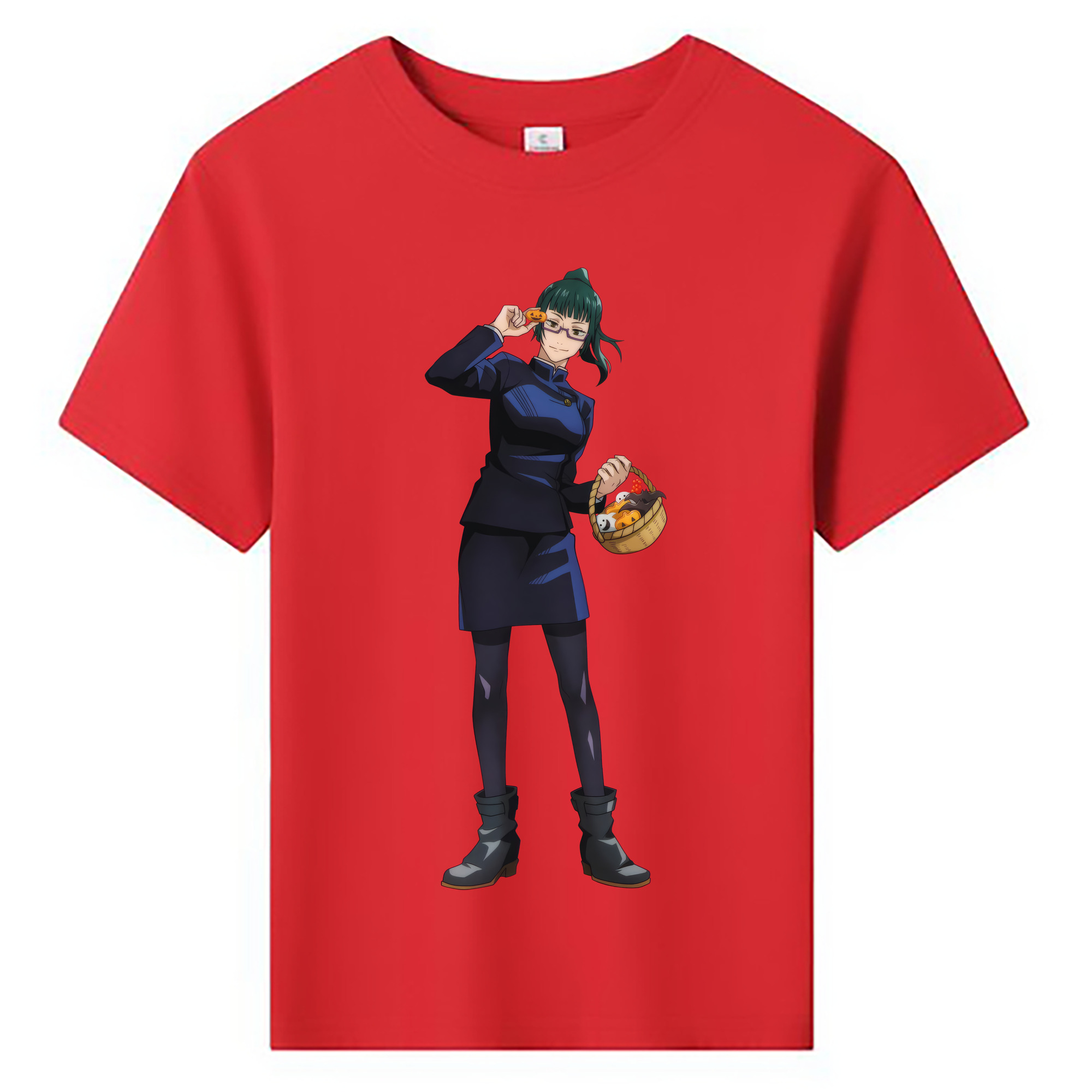 （画像用） 呪術廻戦 Jujutsu Kaisen 綿100％キッズTシャツ（フロントプリント）