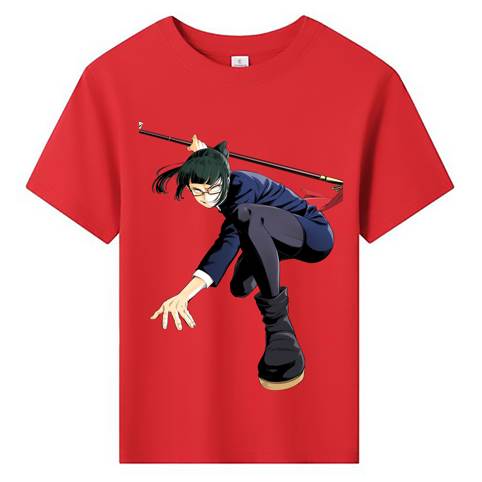 （画像用） 呪術廻戦 Jujutsu Kaisen 綿100％キッズTシャツ（フロントプリント）