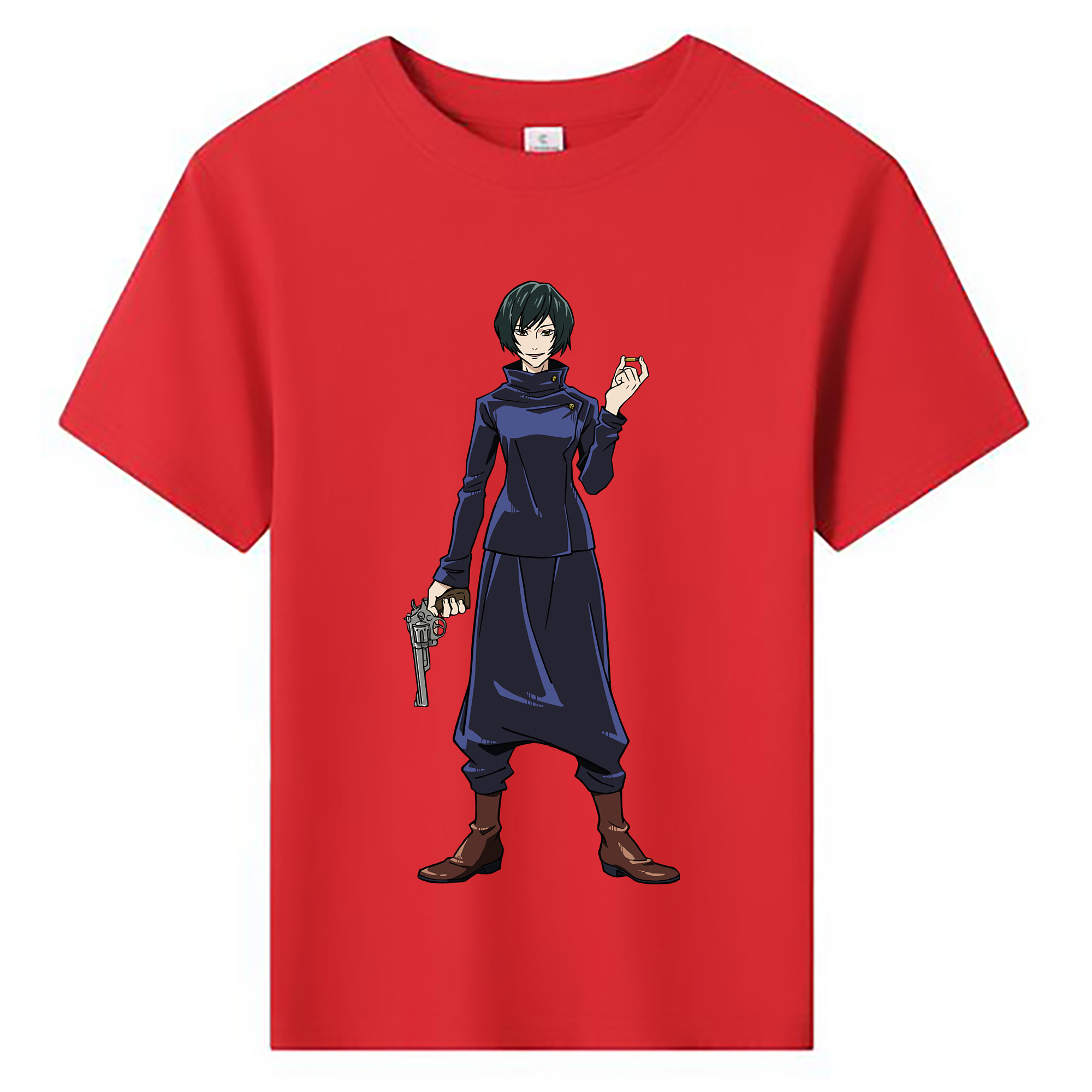 （画像用） 呪術廻戦 Jujutsu Kaisen 綿100％キッズTシャツ（フロントプリント）