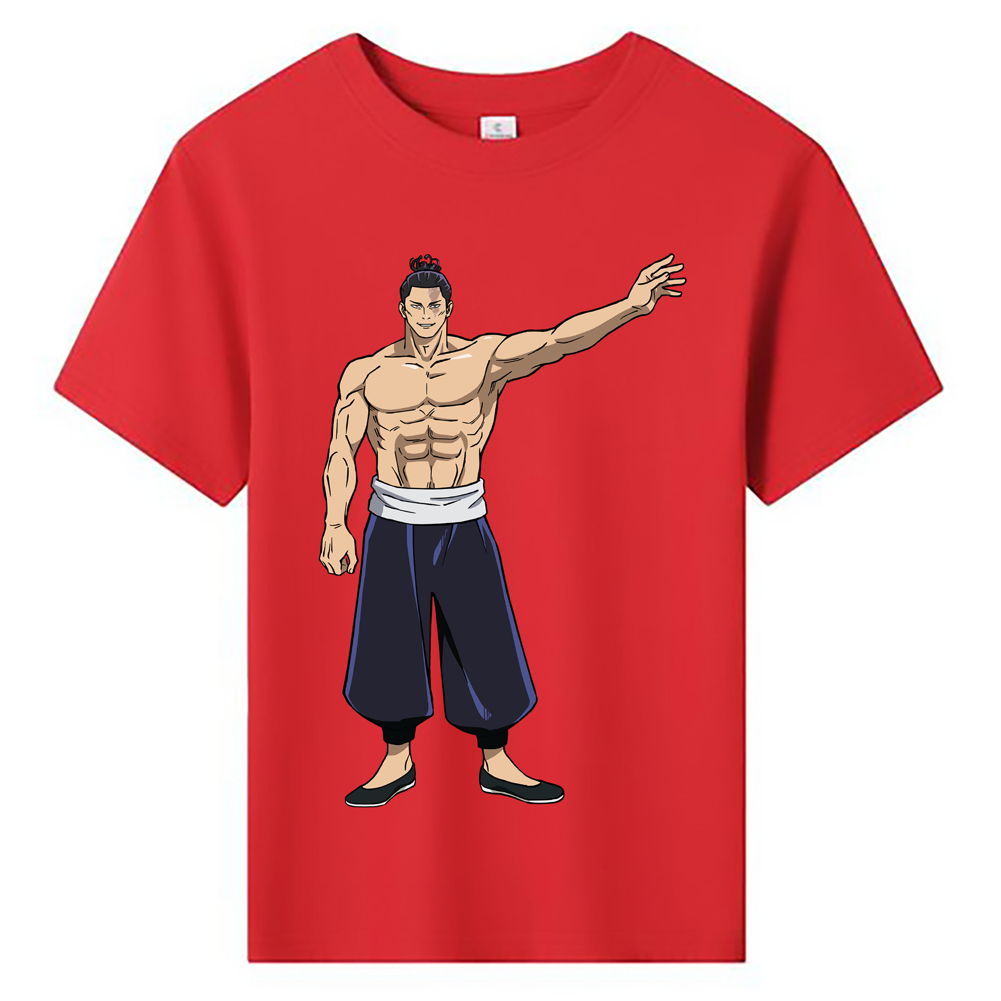 （画像用） 呪術廻戦 Jujutsu Kaisen 綿100％キッズTシャツ（フロントプリント）