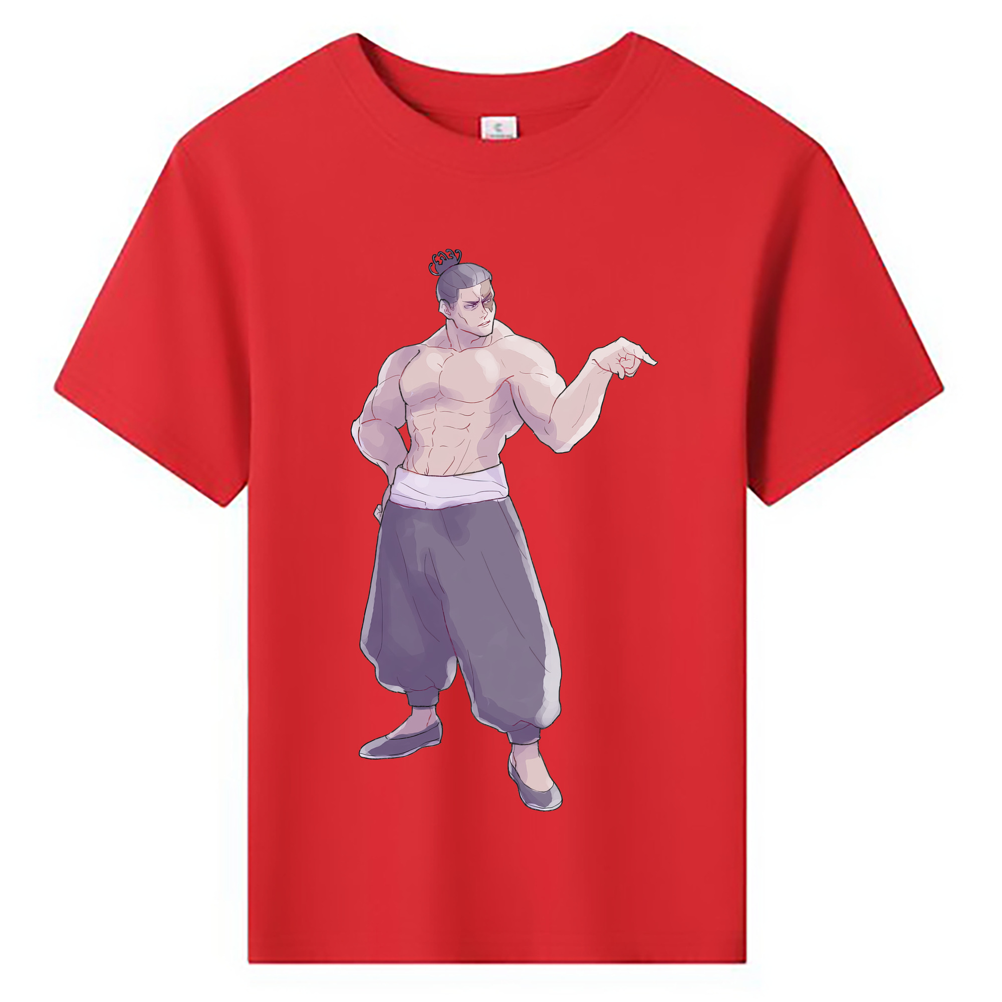 （画像用） 呪術廻戦 Jujutsu Kaisen 綿100％キッズTシャツ（フロントプリント）