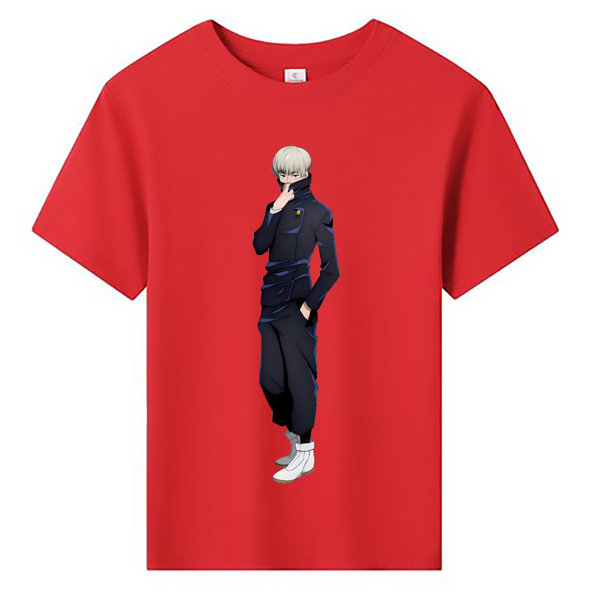 （画像用） 呪術廻戦 Jujutsu Kaisen 綿100％キッズTシャツ（フロントプリント）